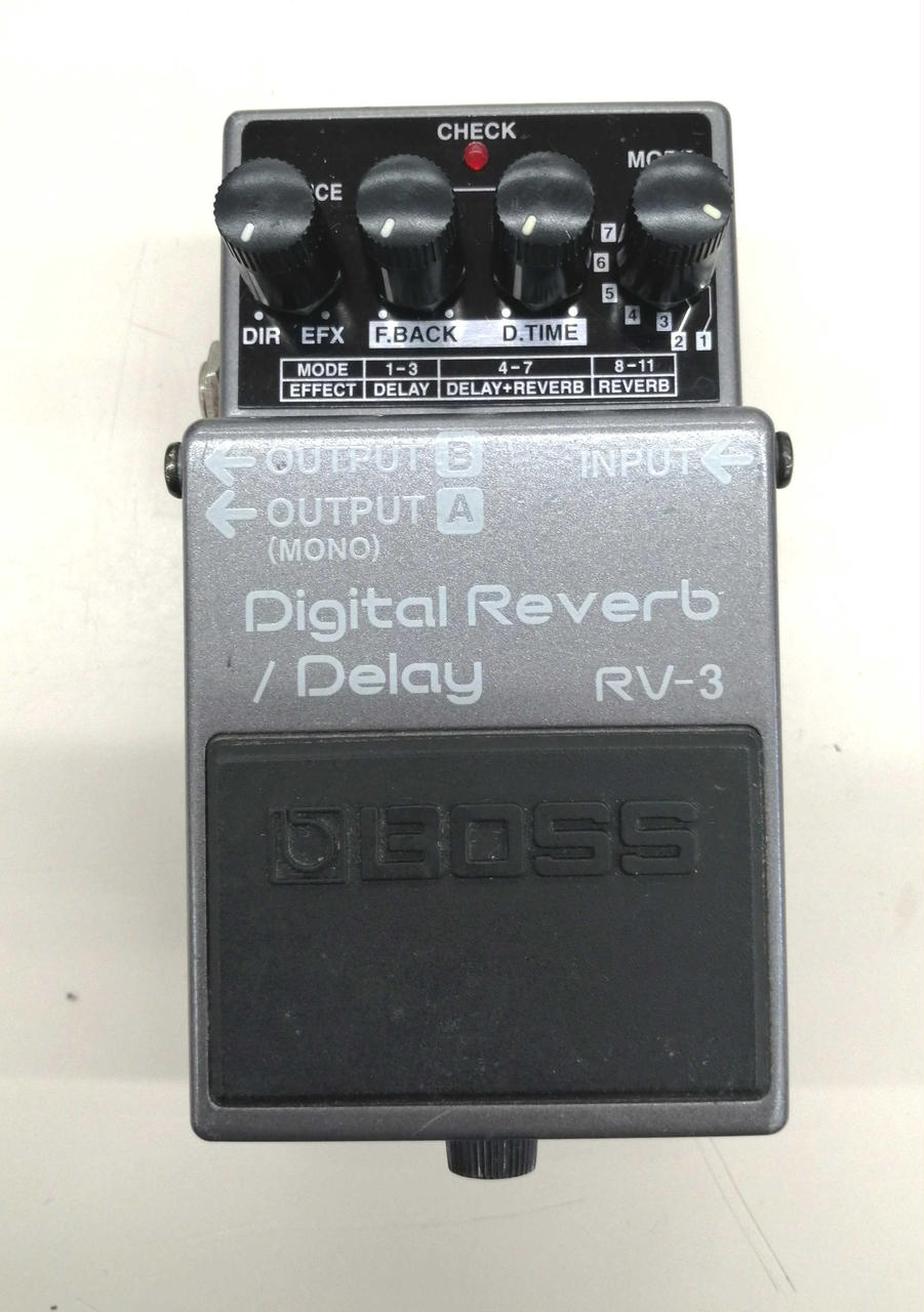 BOSS エフェクター 3点セット AW-3 OS-2 RV-3 楽器屋店員がBOSSエフェクター3つだけでペダルボードを組んで