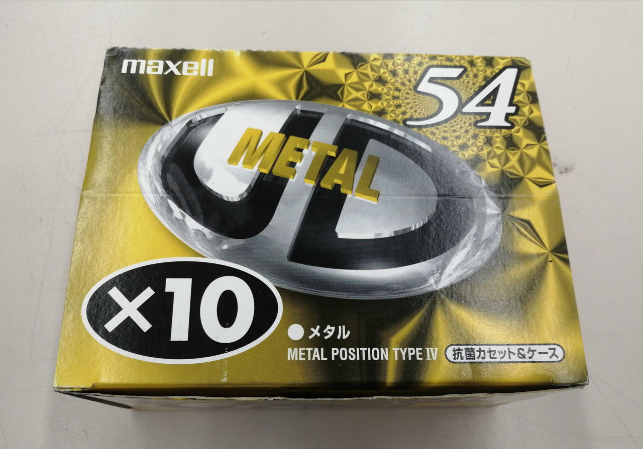 TDK MAEX-110 、maxell M-XS90のテープ2本セット TDK MAEX-110 、maxell M-XS90のテープ2本セット
