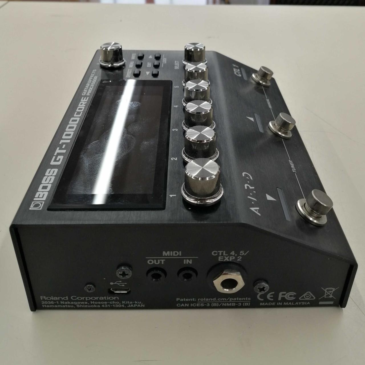【中古美品】BOSS/GT-1000CORE 中古】BOSS ボス / GT-1000CORE Guitar Effects Processor