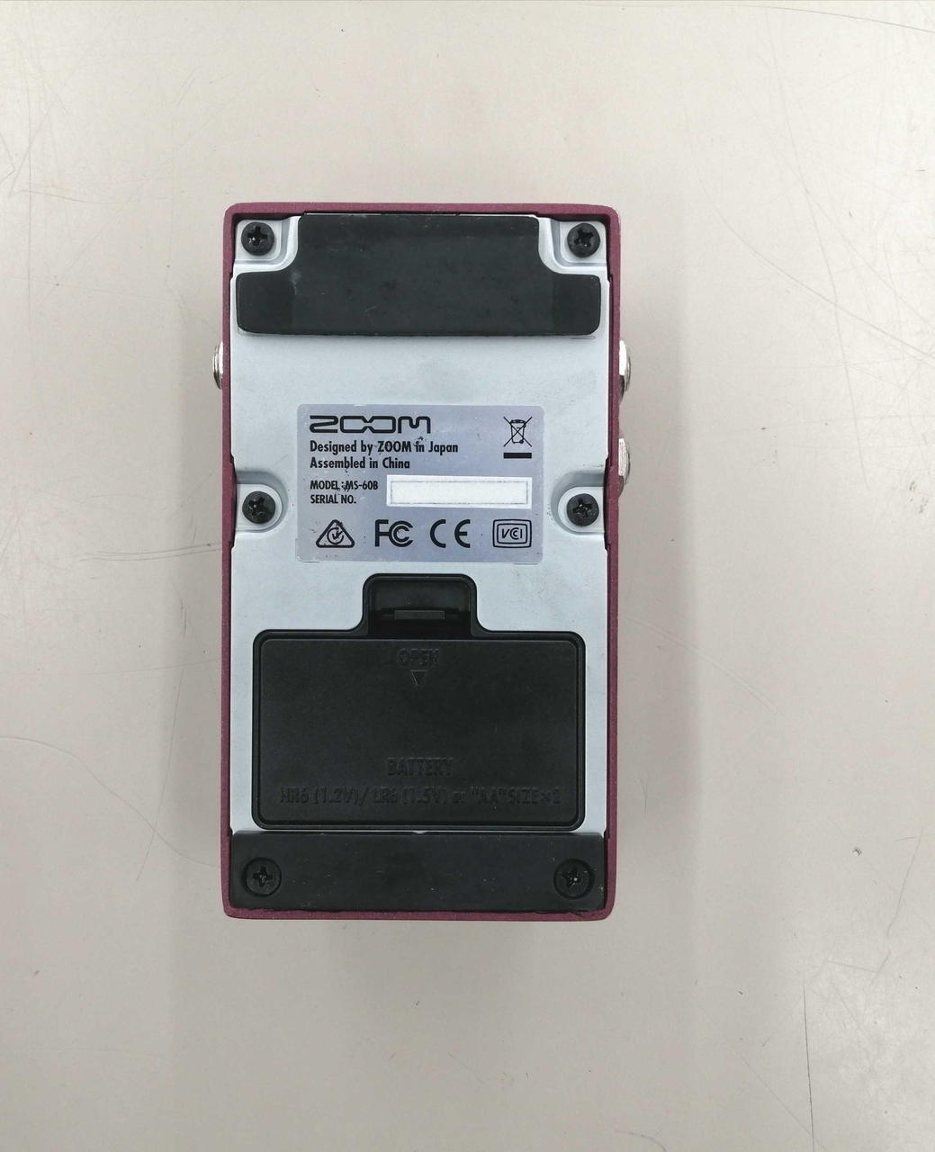 【美品+箱・取説】ZOOM MS-60B マルチエフェクター V2.10 MS-60B MultiStomp Bass Pedal | ZOOM