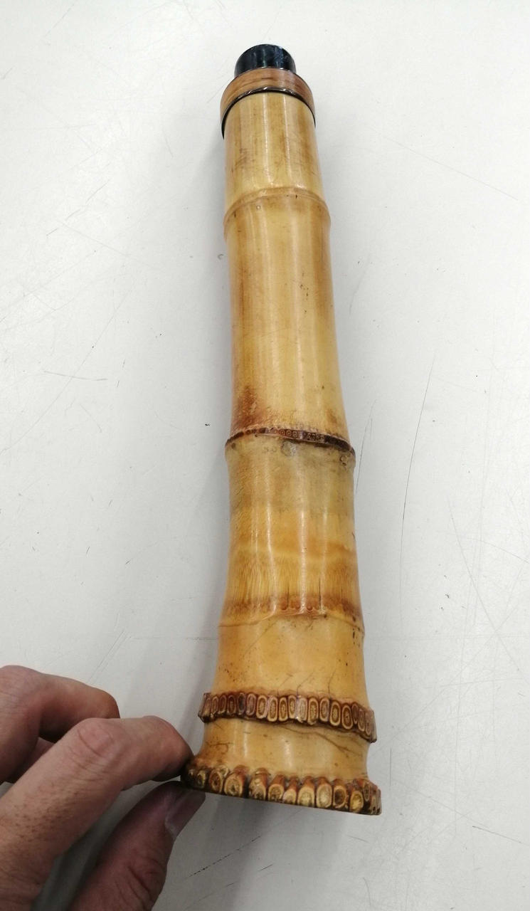 尺八 約63cm 銘　竹治 虚竹銘-Kyochiku- 1尺8寸尺八 (323g) | 亀屋尺八専門店