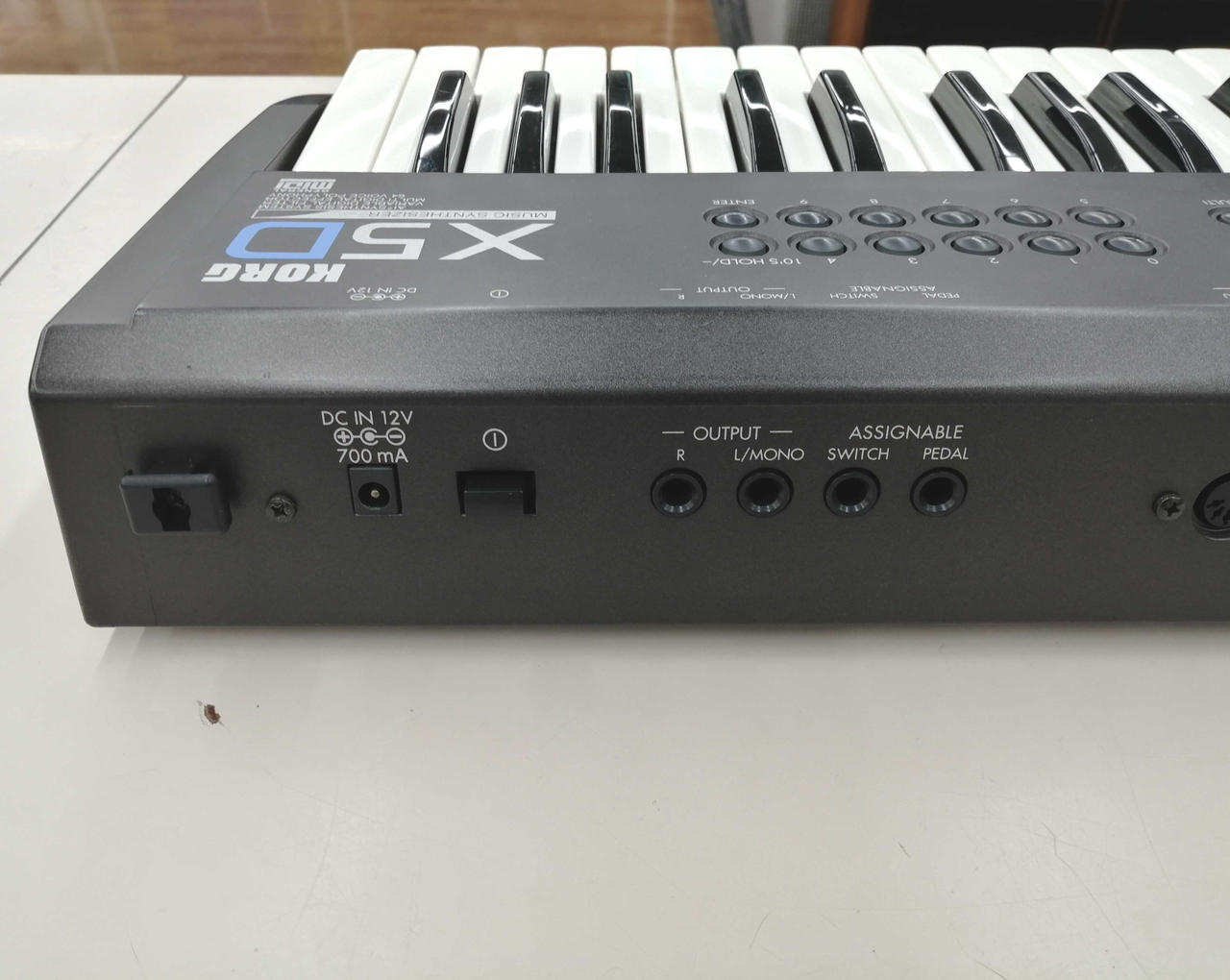 KORG コルグ X5 シンセサイザー 美品】KORG コルグ X5D シンセサイザー ソフトケース付き - メルカリ