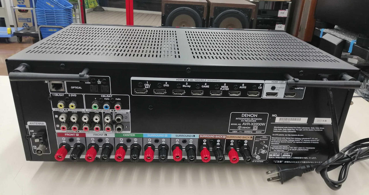 DENON|AVアンプ|【ハードオフ公式通販】オフモール|1010230000067525