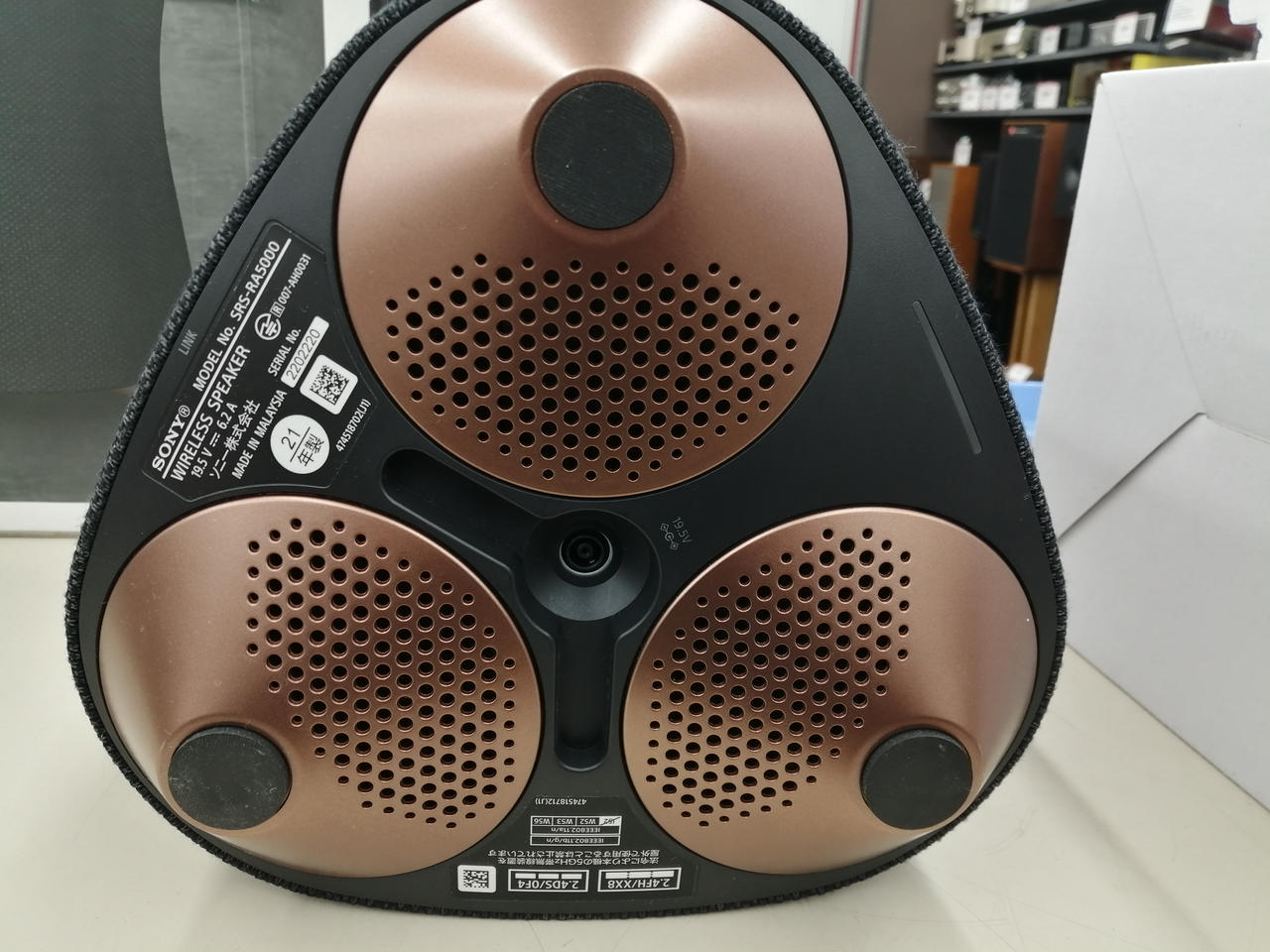 SONY SRS-RA5000 ワイヤレススピーカー 【極美品】 Amazon.co.jp: SONY ワイヤレススピーカー SRS-RA5000 : 家電