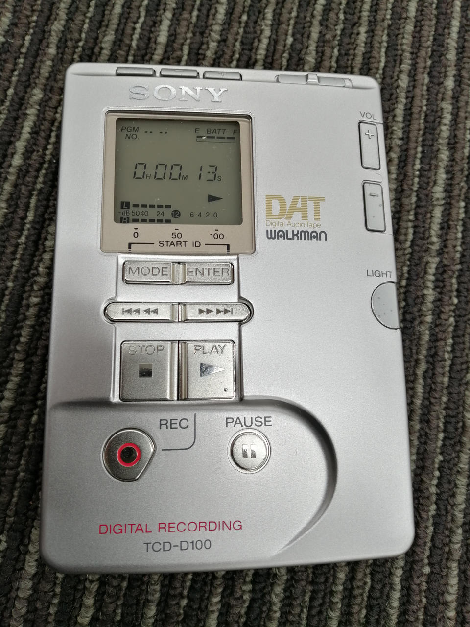 DAT再生できています