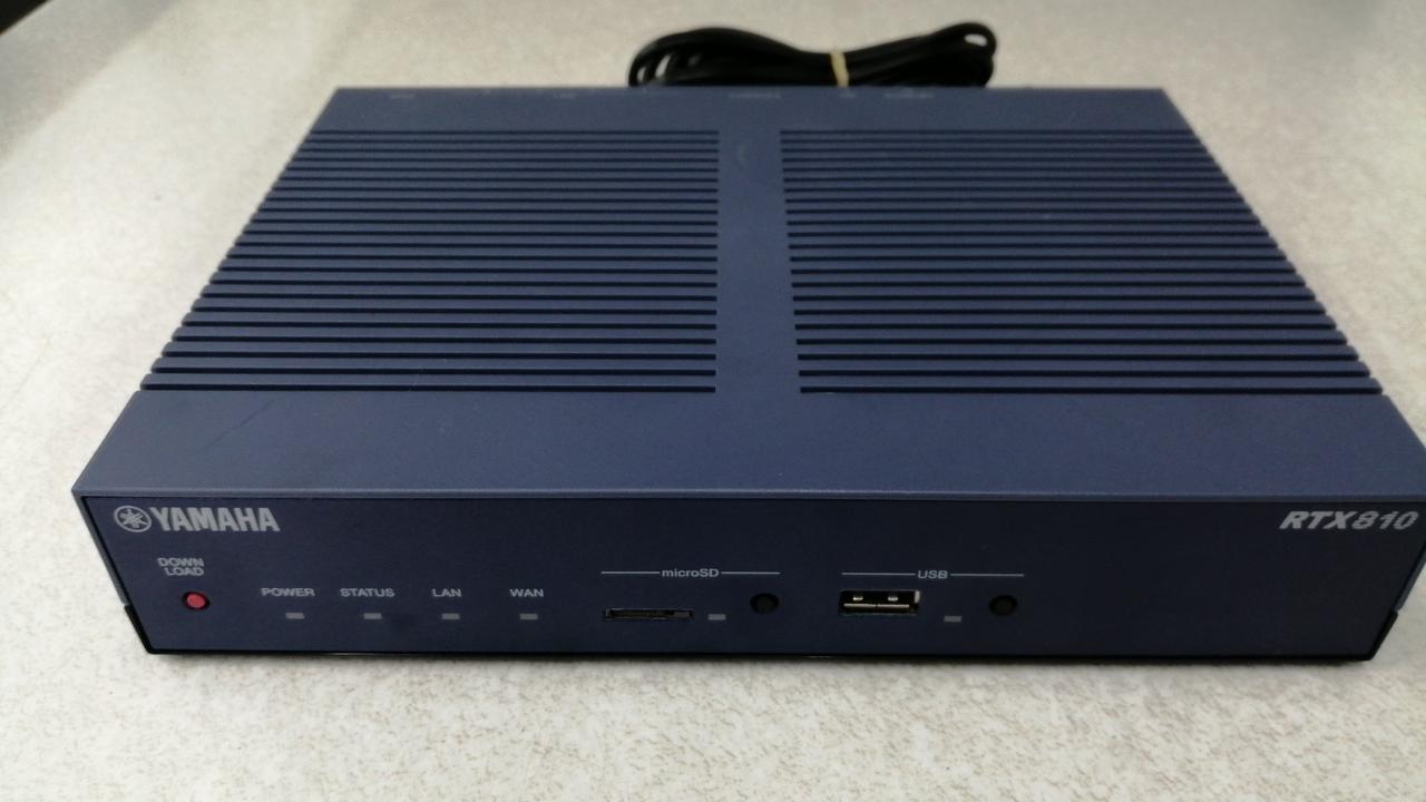 YAMAHA　ギガアクセスVPNルーター　RTX810MB Amazon | ヤマハ ギガアクセスVPNルーター RTX810 | YAMAHA