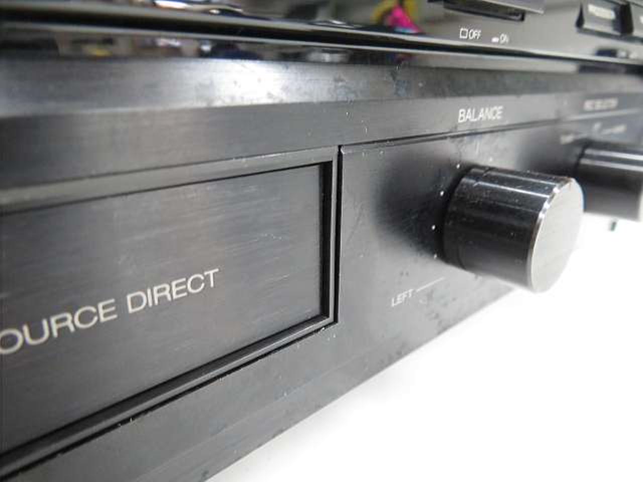 ※「Source Direct」スイッチの戻りが悪いです