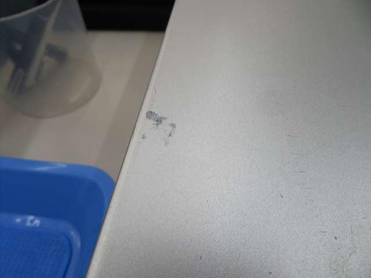 擦り傷が目立ちます