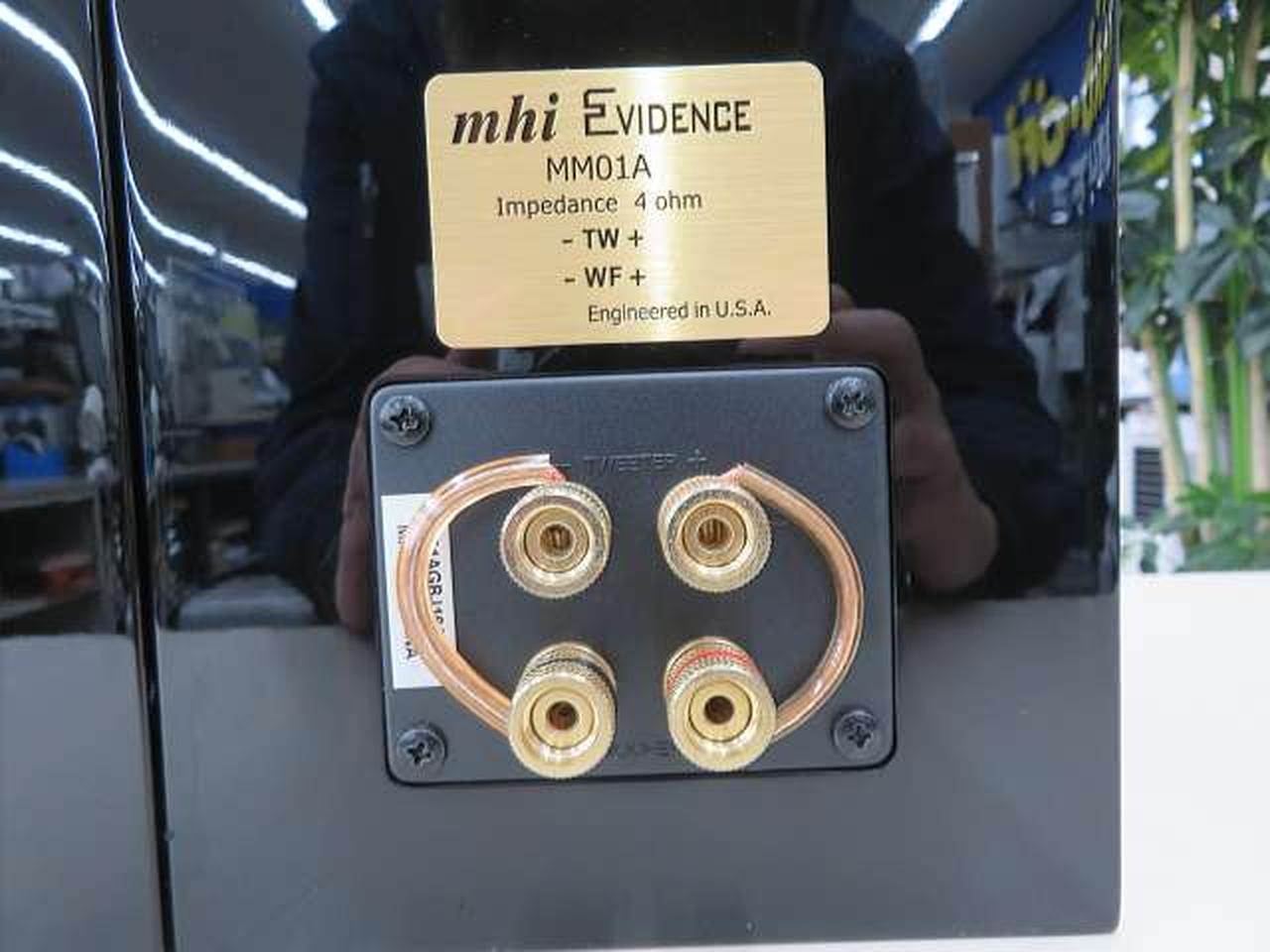 ※ジャンパープレート欠品のためスピーカーケーブルで代用してあります。