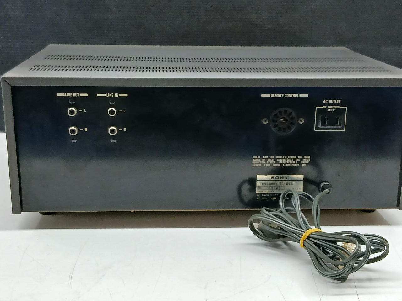 SONY|カセットデッキ|【ハードオフ公式通販】オフモール|1010260000075884