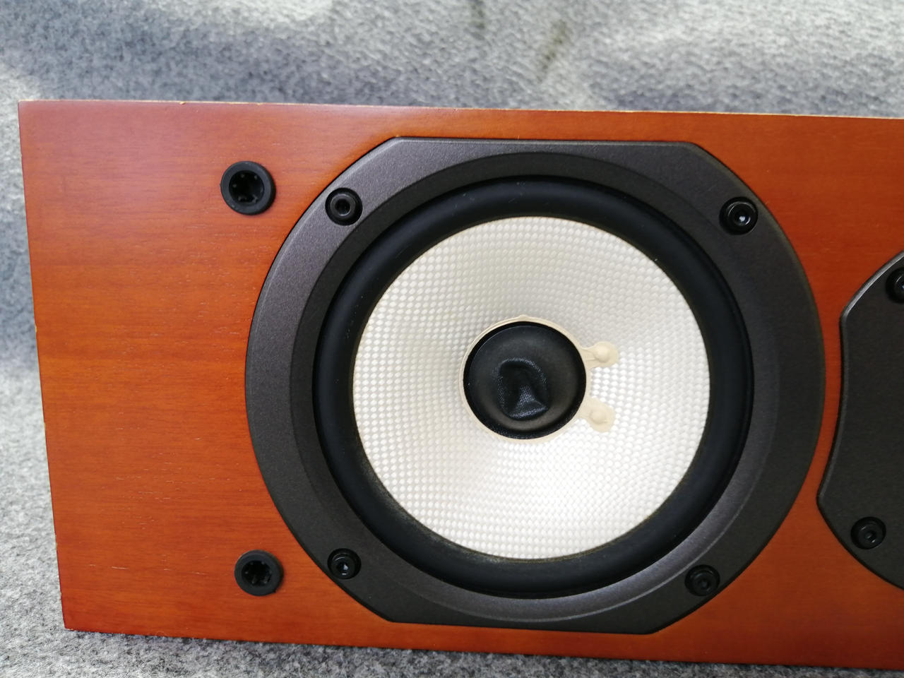 ONKYO センタースピーカー D-407C インシュレーター SPケーブル付