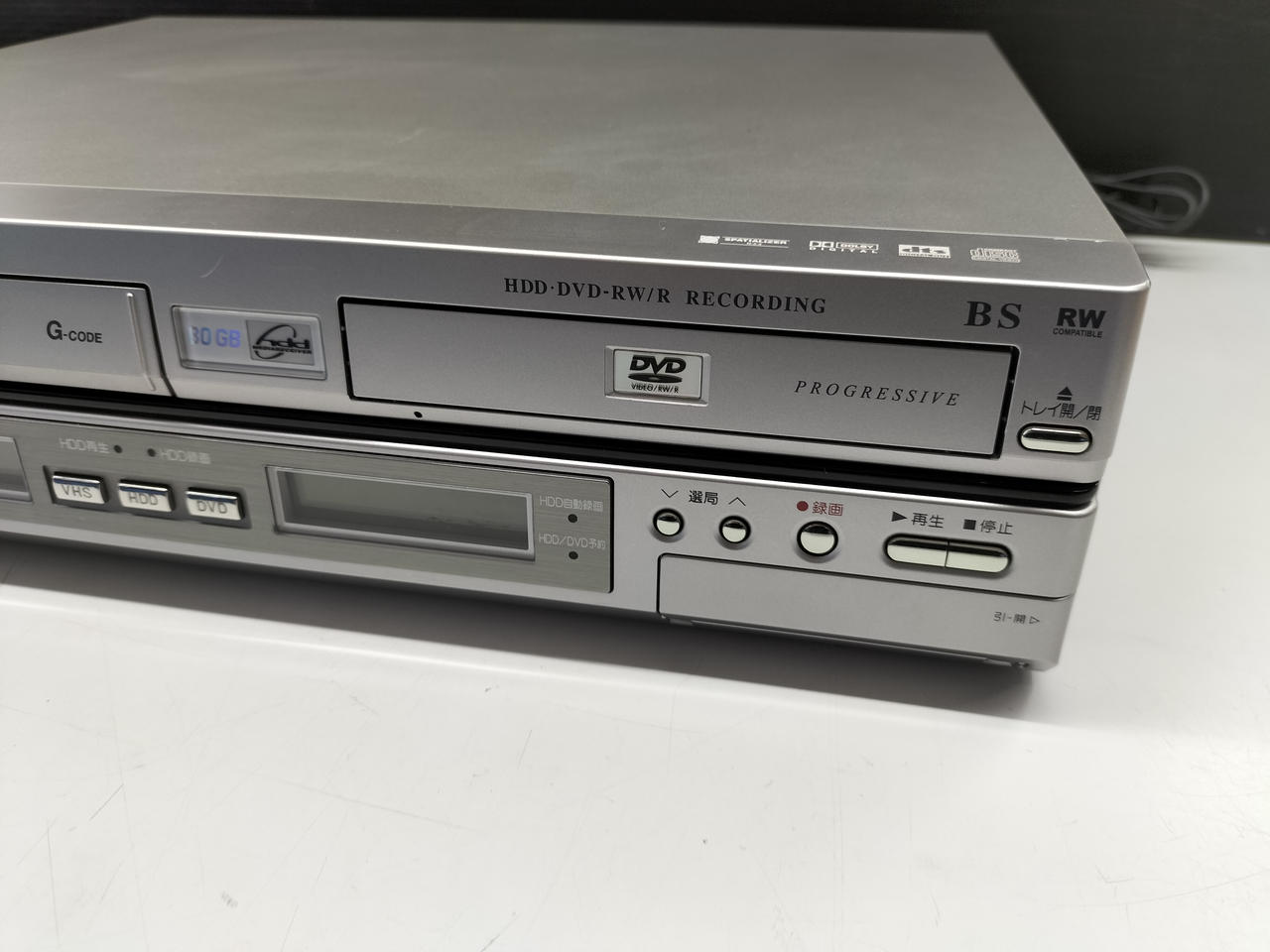 \お値下げしました美品♥ VHS・DVDレコーダー SHARP DV-ACV32 DV-ACV32｜シャープ 250GB HDD搭載ビデオ一体型DVDレコーダー