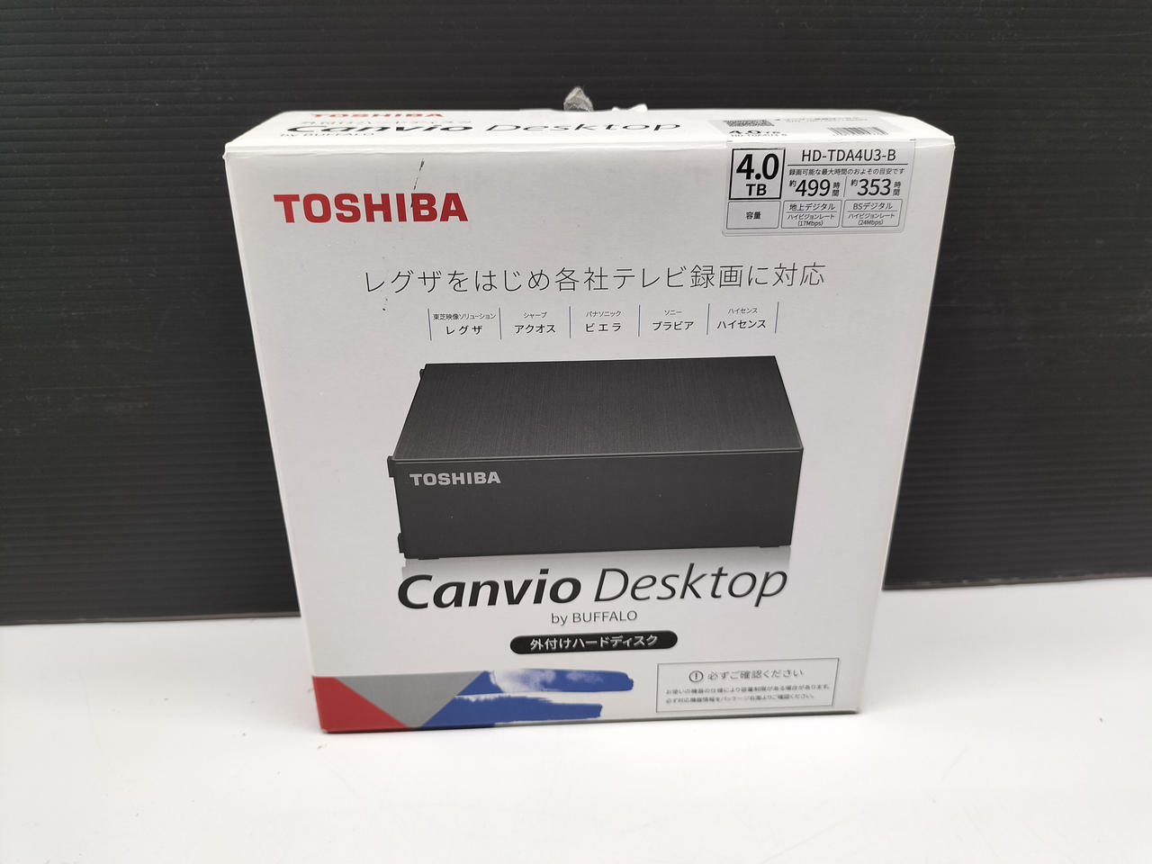 TOSHIBA Canvio Desktop 4TB 外付けハードディスク TOSHIBA 外付けHDD 4TB 東芝 外付け ハードディスク 4TB Canvio