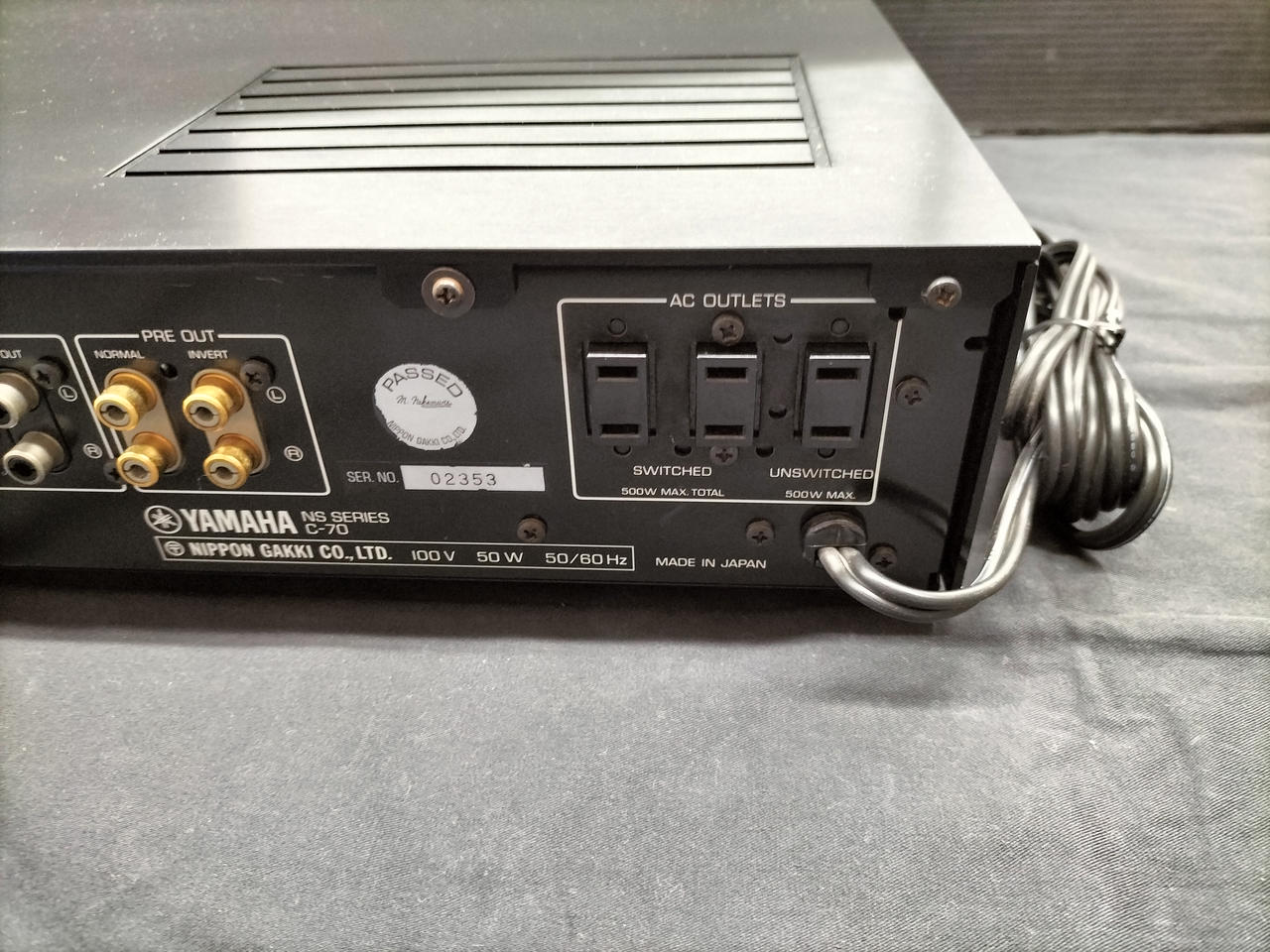 YAMAHA|コントロールアンプ|HARDOFFオフモール（オフモ