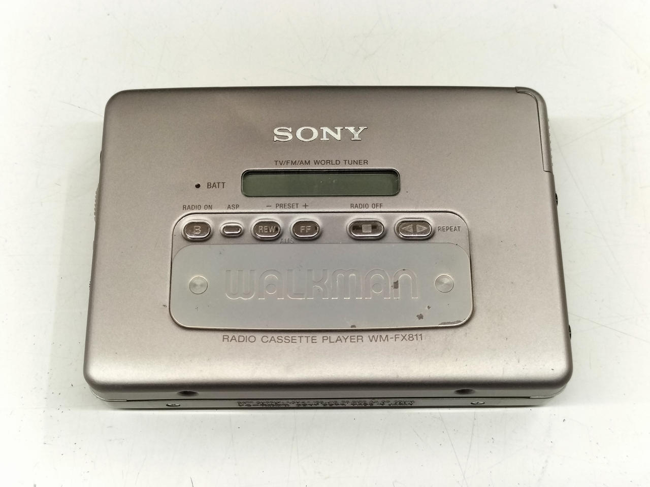 SONY カセットウォークマン WM-FX811 整備品 リモコン付き SONY|カセットウォークマン|【ハードオフ公式通販】オフモール