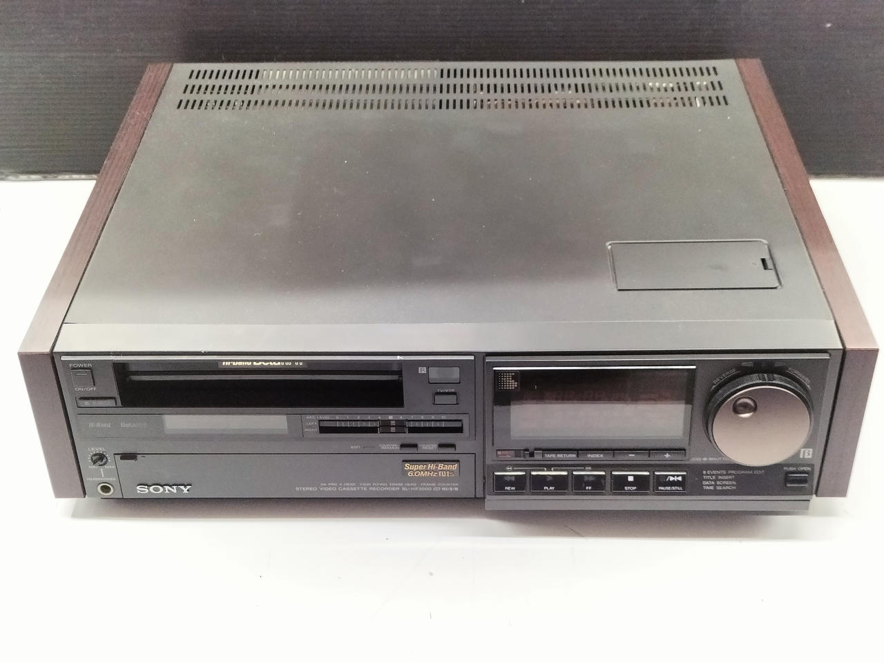 SONY　ソニー　Bata ベータデッキ　SL-HF3000 Amazon | SONY SL-HF3000 ベータデッキ (premium vintage) | Sony