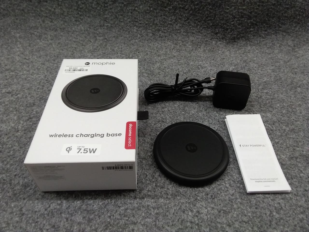 MOPHIEワイヤレスチャージャーHARDOFFオフモール1010260000040675