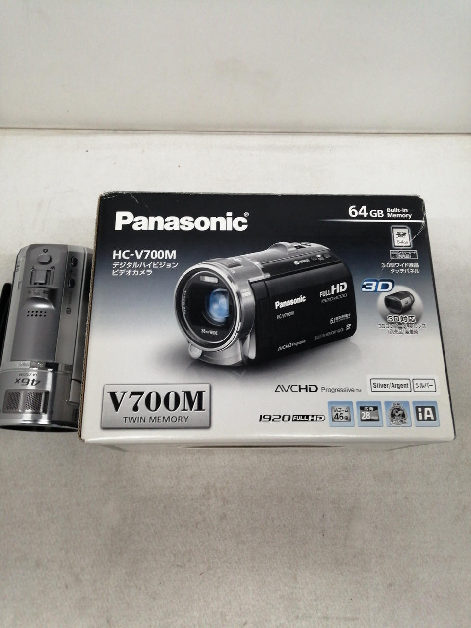 Panasonic HC-V700M ビデオカメラ 完動品 概要 デジタルハイビジョンビデオカメラ HC-V700M | デジタル