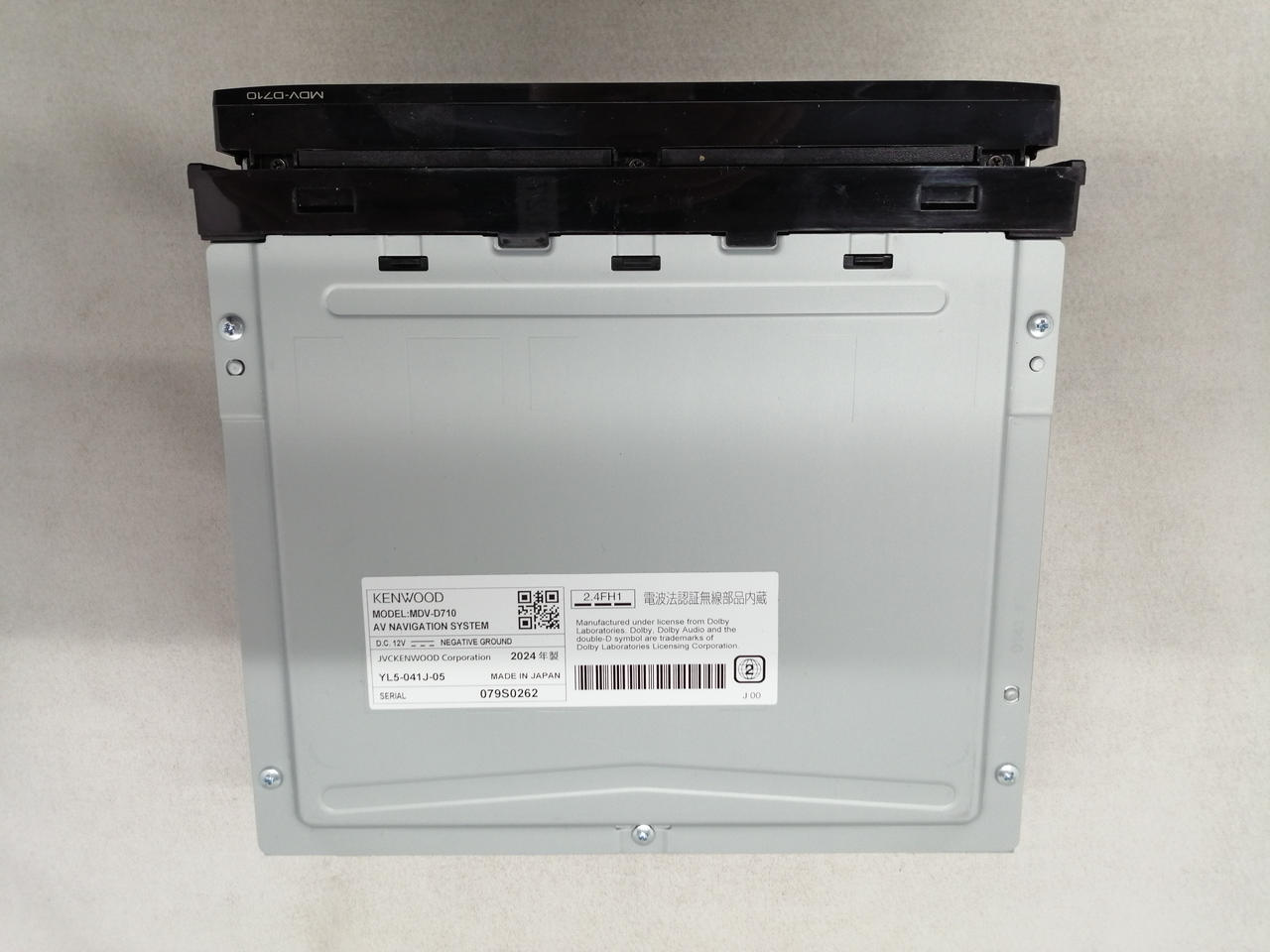 KENWOOD MDV-D311W 2024年製 ジャンク品 ケンウッド(KENWOOD