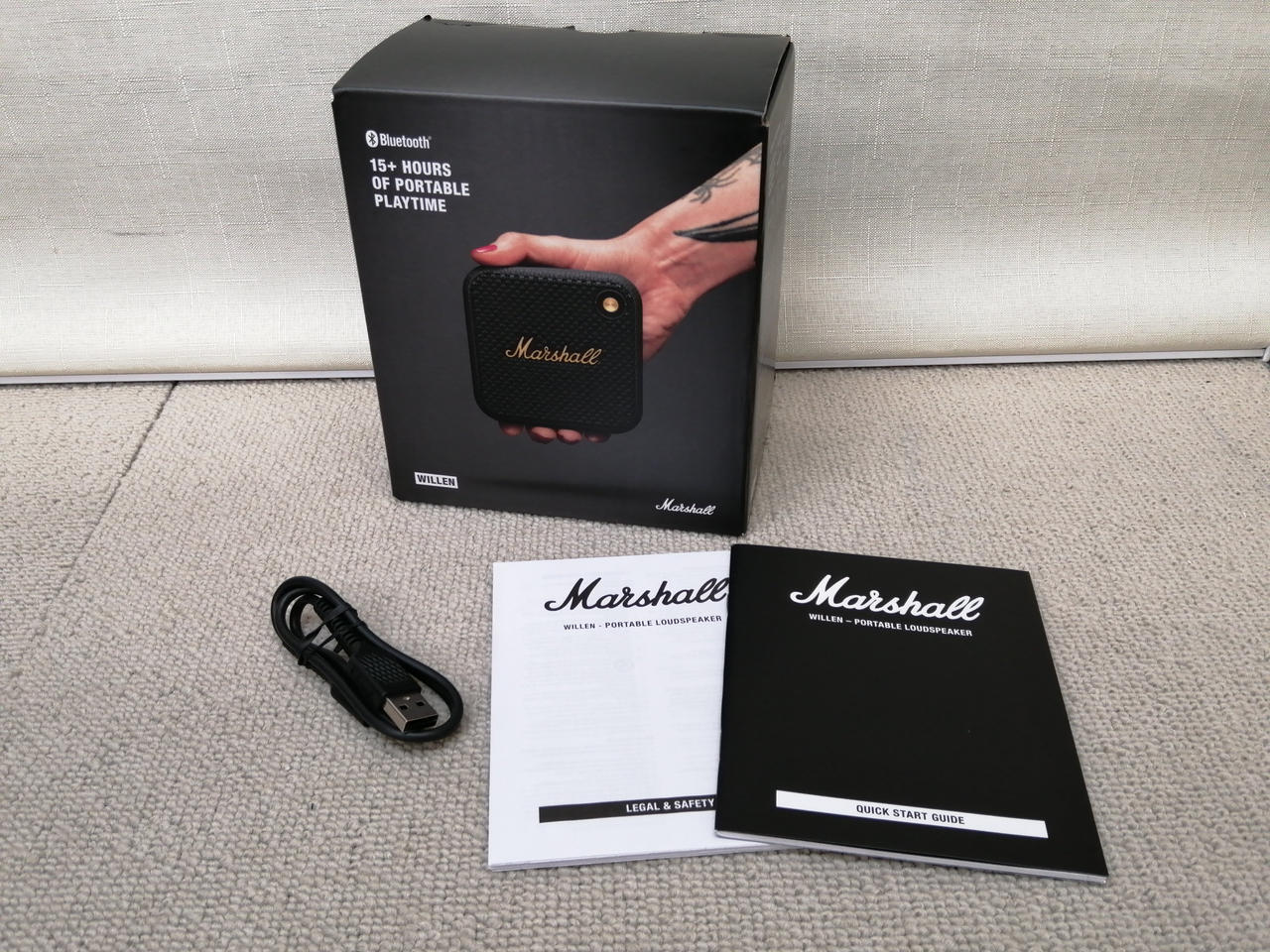 Marshall ポータブルBluetoothスピーカー【新品、未開封】 Marshall（アンプ） Marshall マーシャル ワイヤレススピーカー