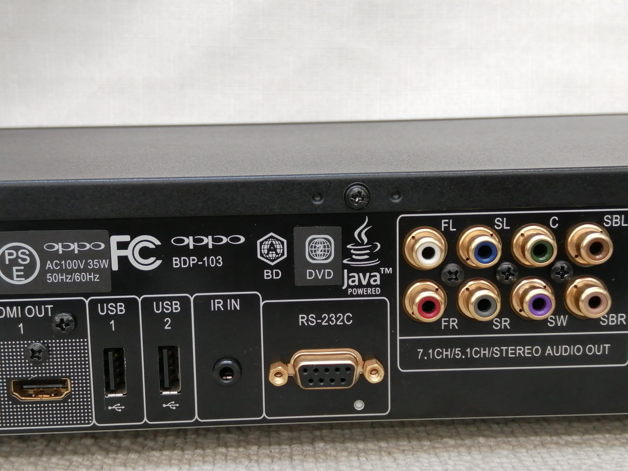 希少　OPPO ユニバーサル・ブルーレイプレーヤー BDP-103DJP Amazon.com: OPPO BDP-103D Universal 3D Blu-ray Player