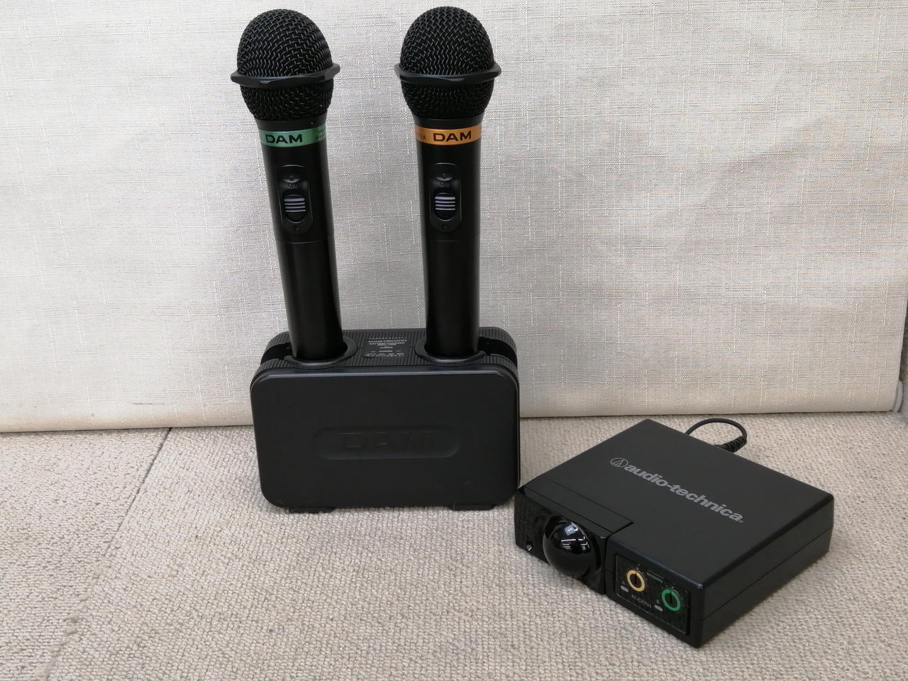 マイク　audio technica DAM オーディオテクニカ(AUDIO-TECHNICA)|AUDIO-TECHNICA カラオケ