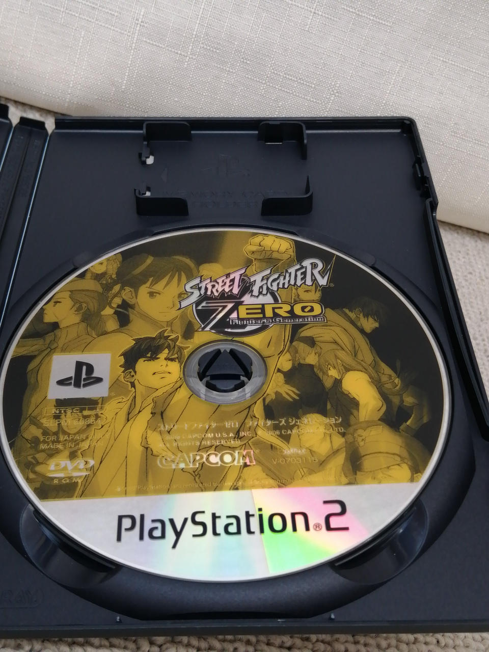 カプコン ストリートファイターゼロ 用 未使用品 カプコン(CAPCOM)|PS2 ストリートファイターZERO ファイターズ