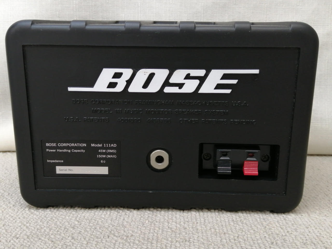 Bose スピーカー 111AD　通電未確認 BOSE 111ADの仕様 ボーズ