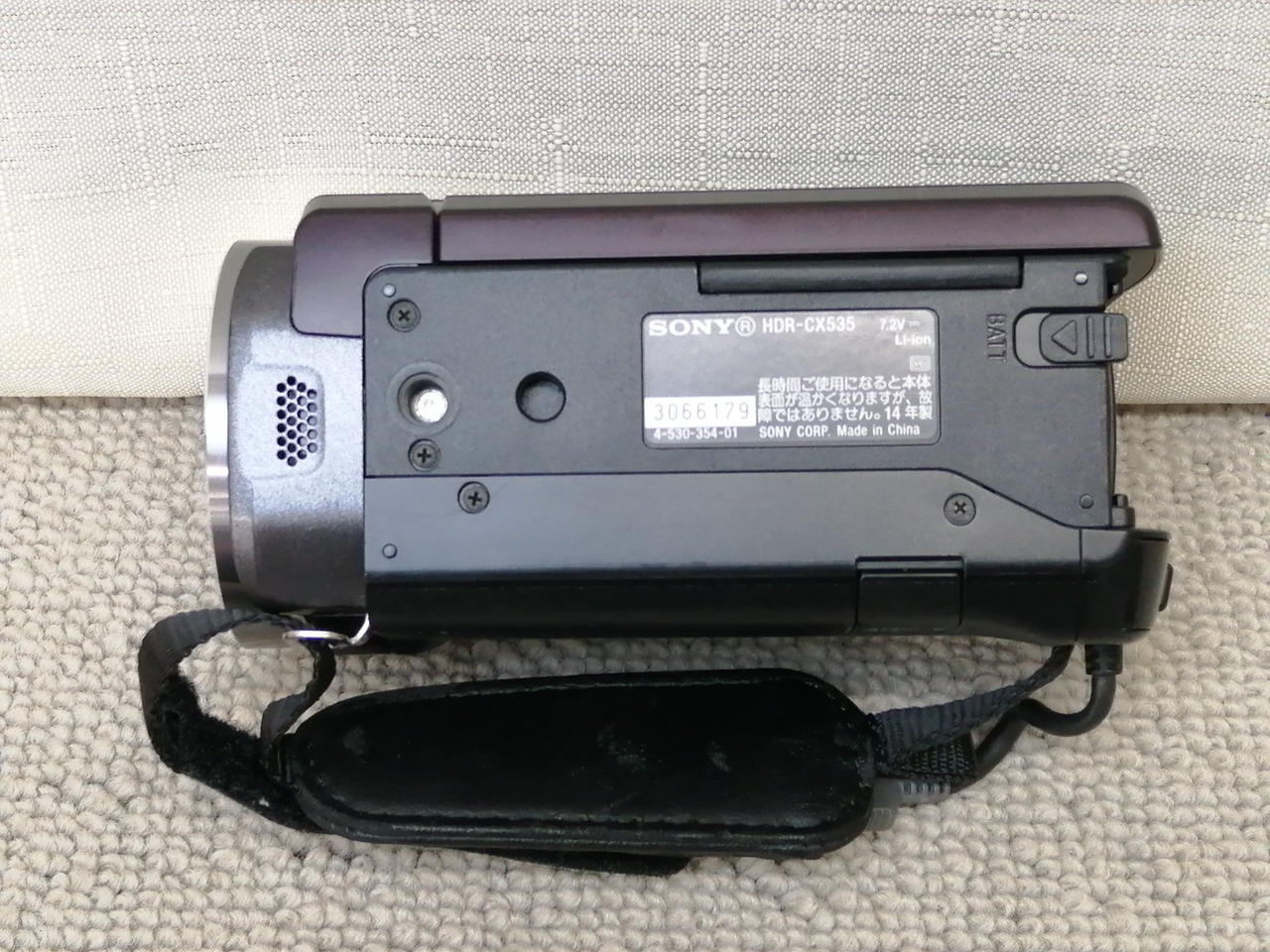 【美品】ソニー SONY HDR-CX535 ブラック 51wElydGkIL._AC_SY200_QL15_.jpg