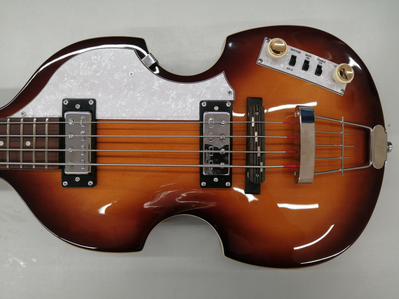 ヴァイオリンベース ベース エレキベース ブラウン 4弦 ハードケース付き HOHNER|ヴァイオリンベース|HARDOFFオフモール（オフモ