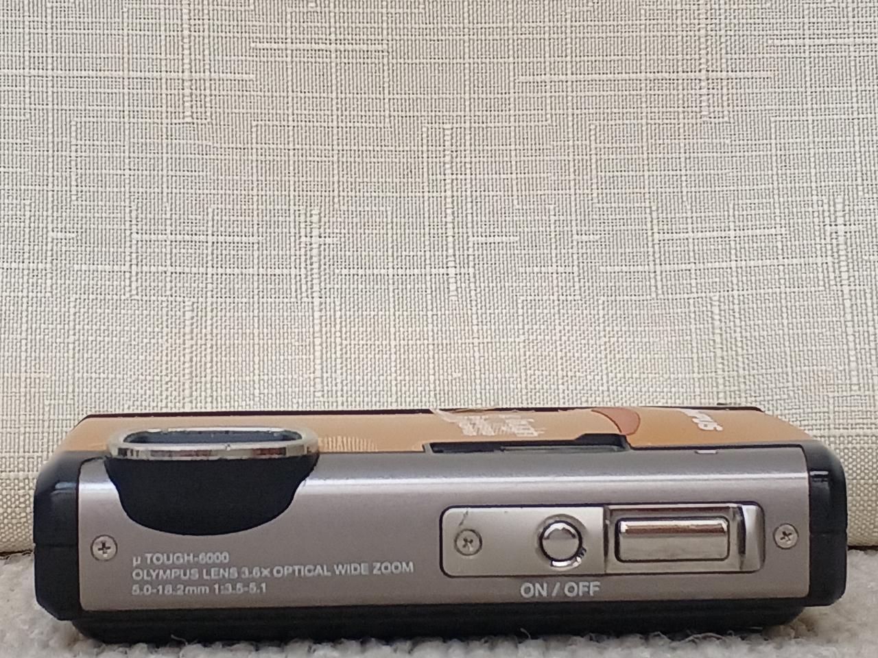 【動作確認済 美品】OLYMPUS μ Tough 6000 デジタルカメラ μ TOUGH（ミュータフ）-6000：コンパクトデジタルカメラ Tough