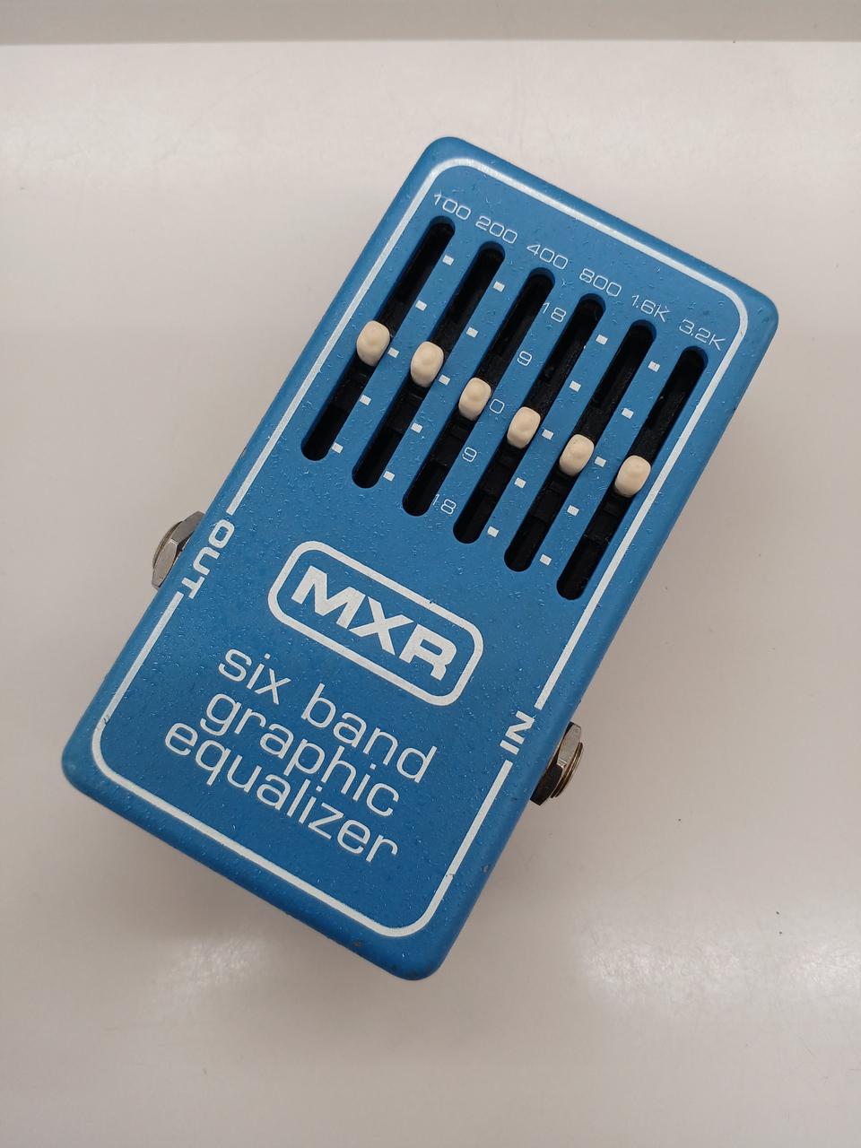【正規品 保証書付】MXR six band eq ギターエフェクター MXR Six Band EQ ギターエフェクター MXR 6 Band Equalizer Silver