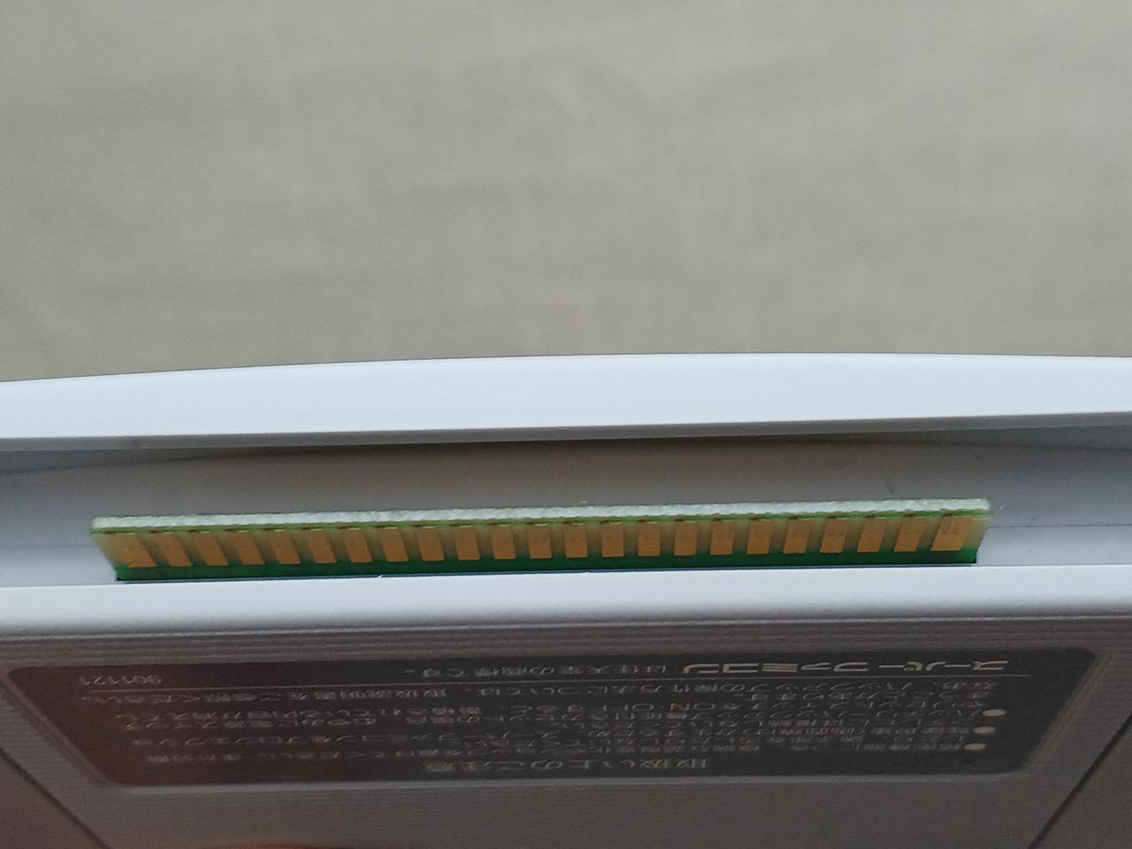 端子はキレイです。