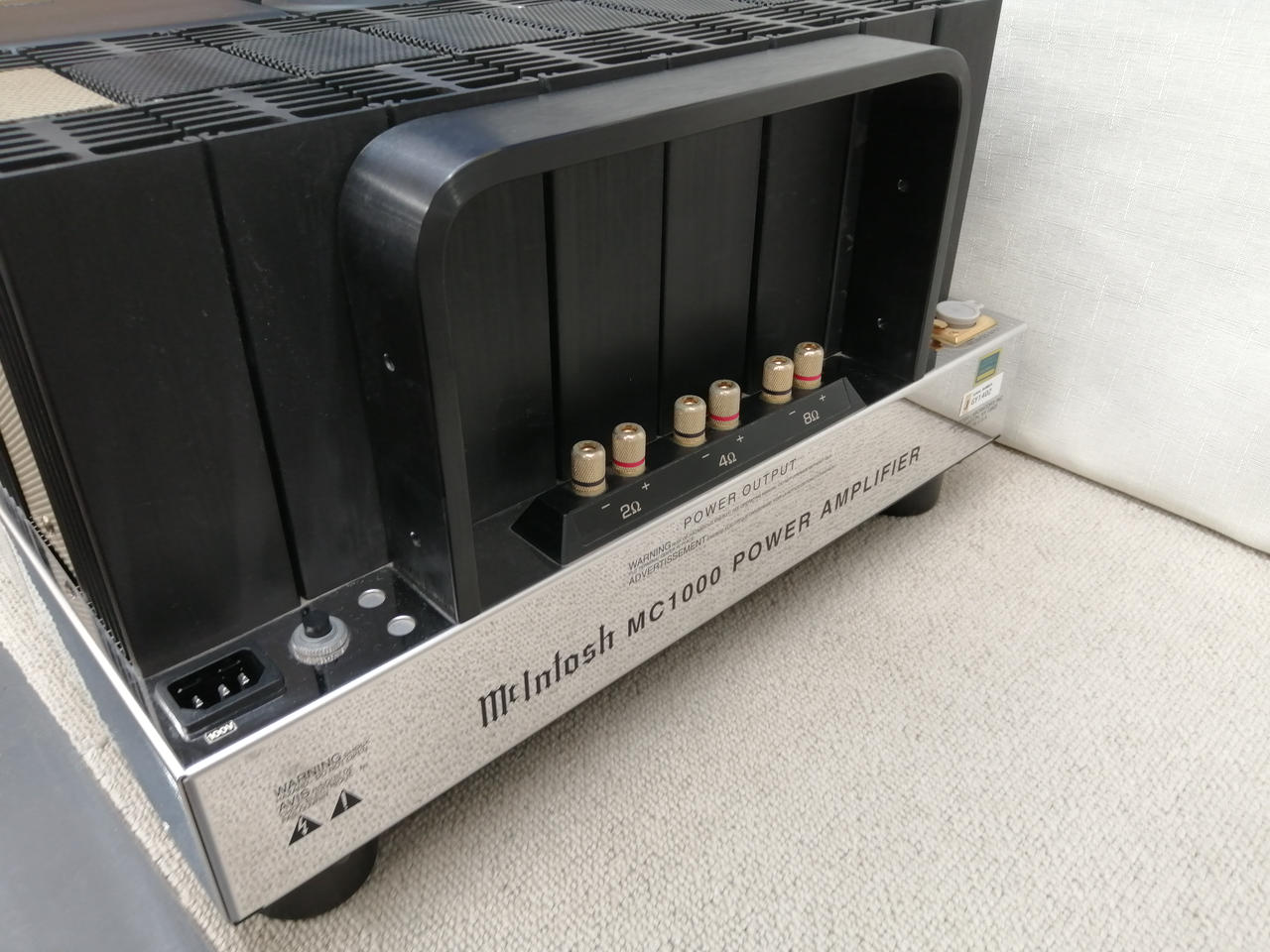 McIntoshMC1000メーター2個未使用品