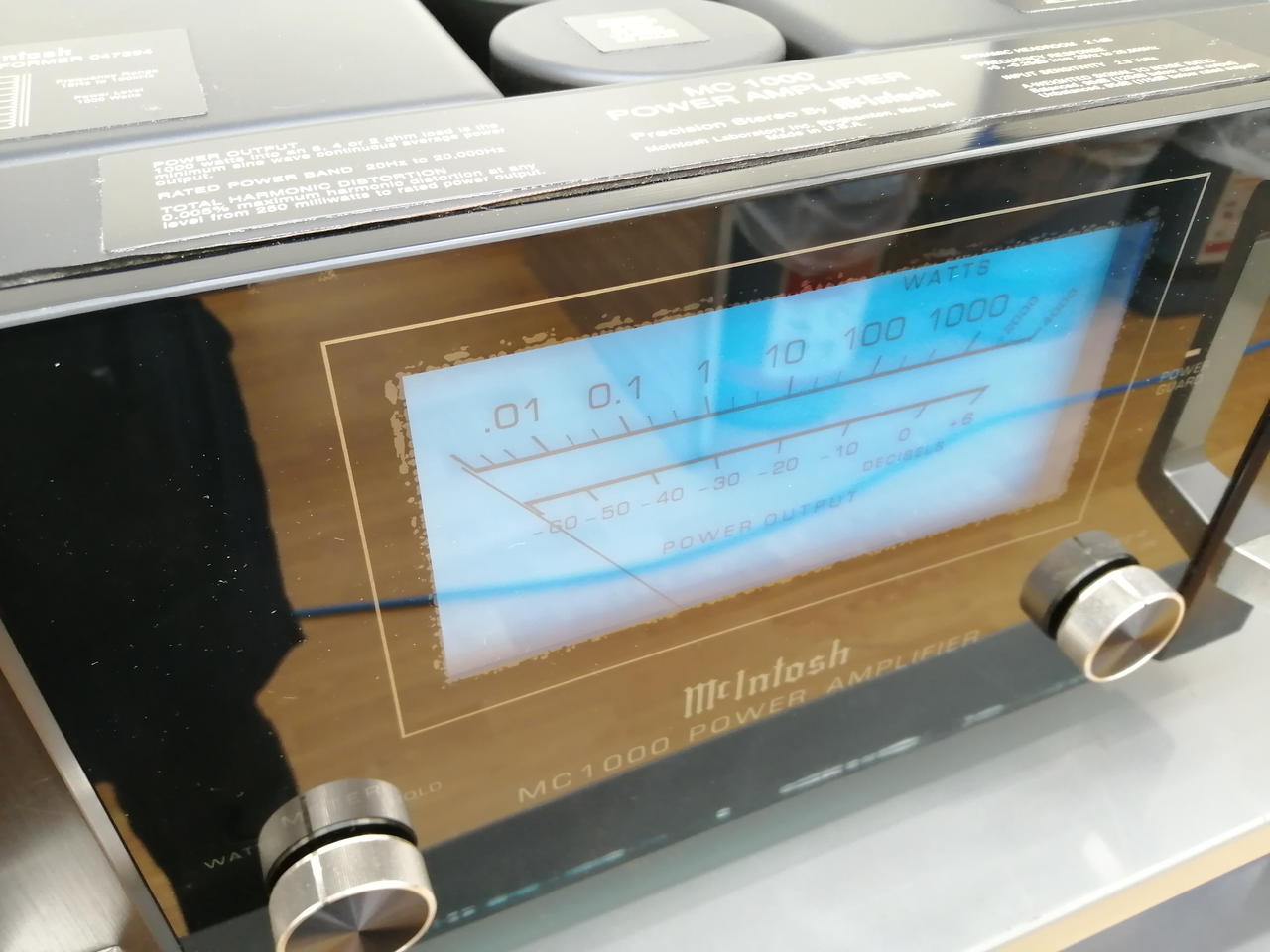 McIntosh MC425 パワーアンプ MC425 Mcintosh(マッキントッシュ)のアンプの口コミ・パーツ