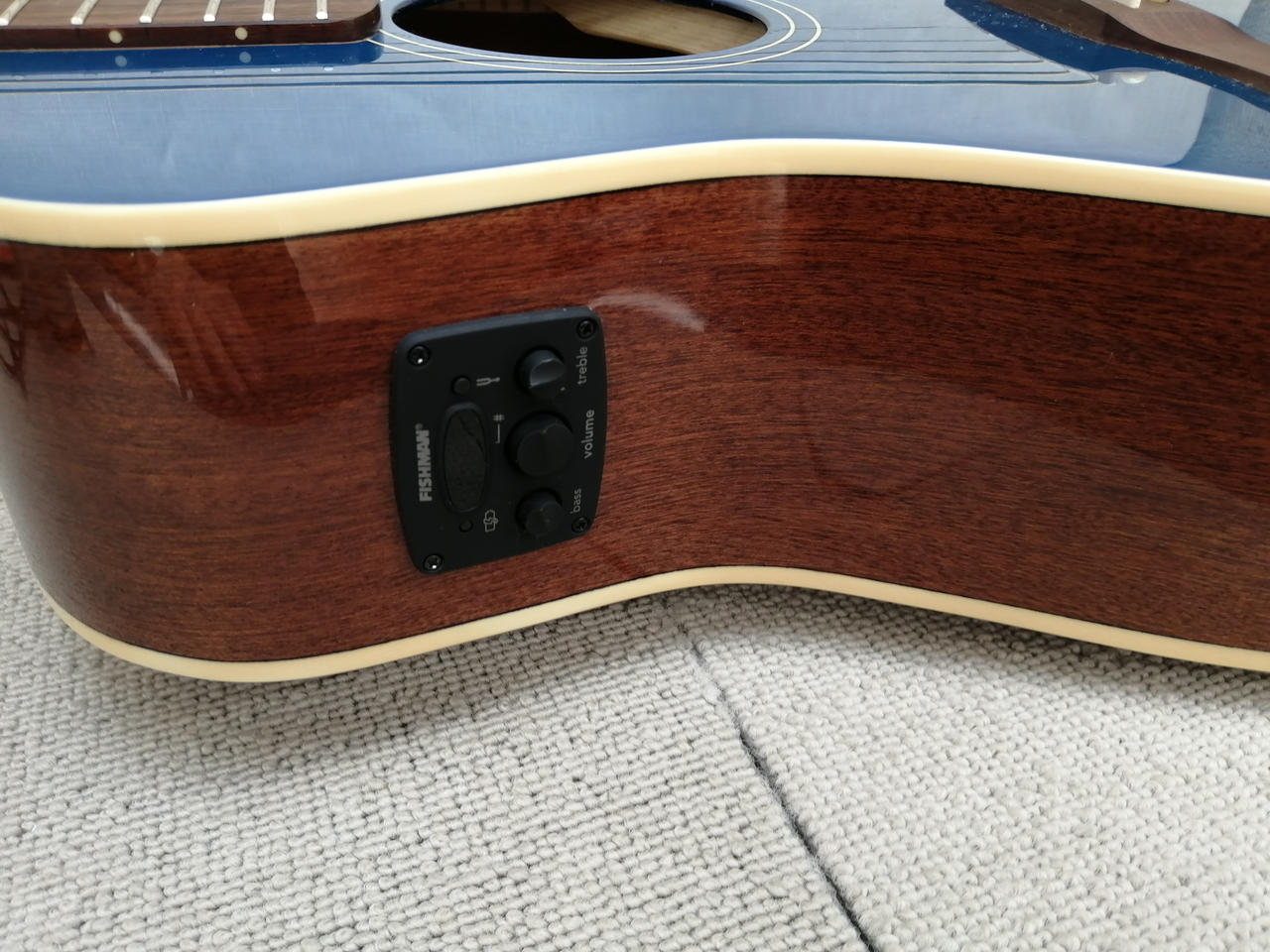 良音/Fender　MD-1/SB 改FISHMANエレアコ ケース付 良音/Fender MD-1/SB 改FISHMANエレアコ ケース付 良音/Fender MD-1/