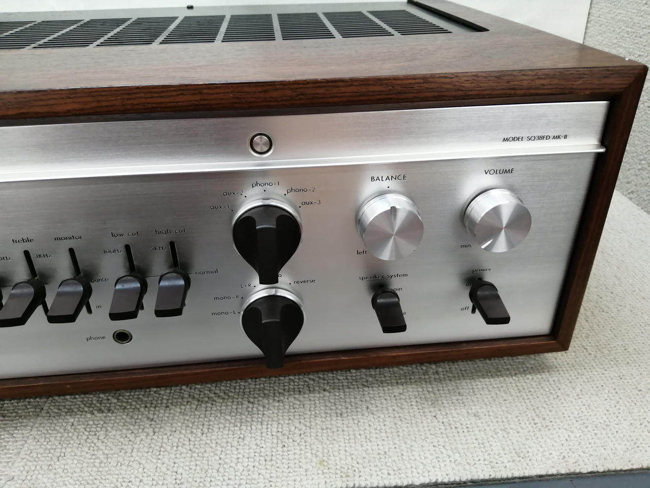ラックスマン　プリメインアンプ　SQ38F ラックスマン(LUXMAN)|プリメインアンプ（管球式）|HARDOFFオフ