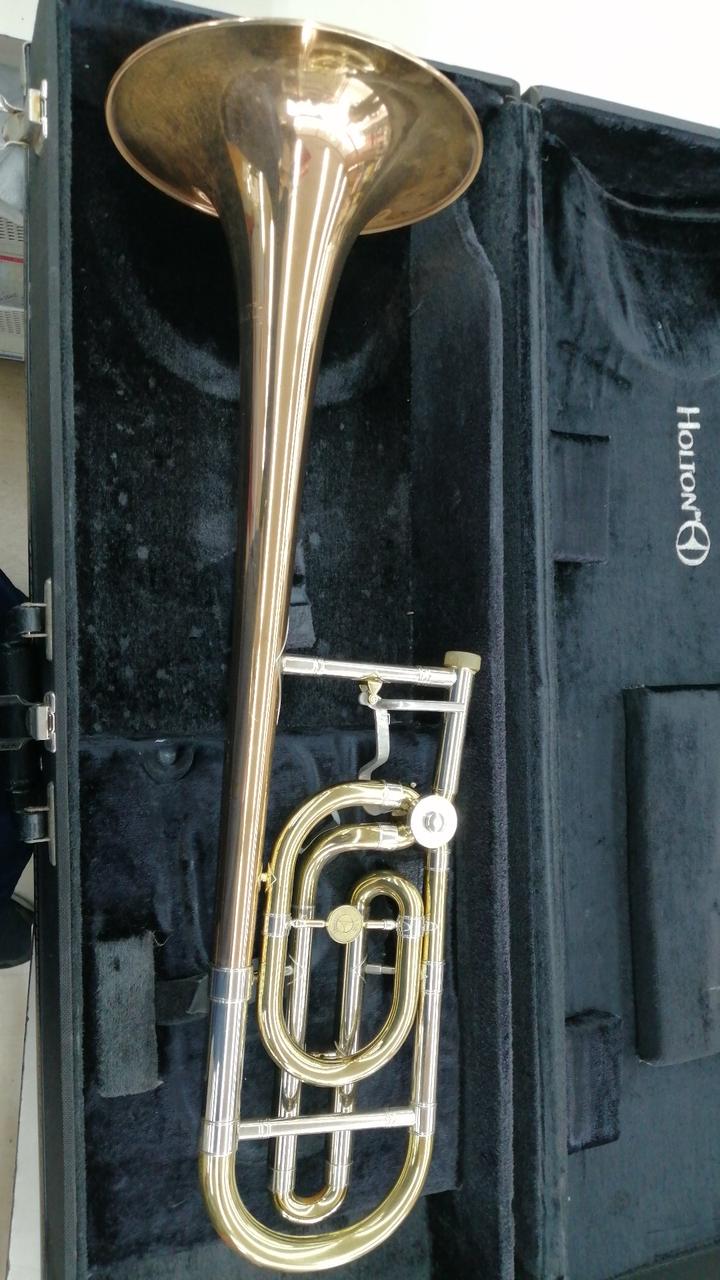 トロンボーン 本体 ケース付き　HOLTON 楽天市場】【中古】 Holton trombone TR-160 ホルトン トロンボーン