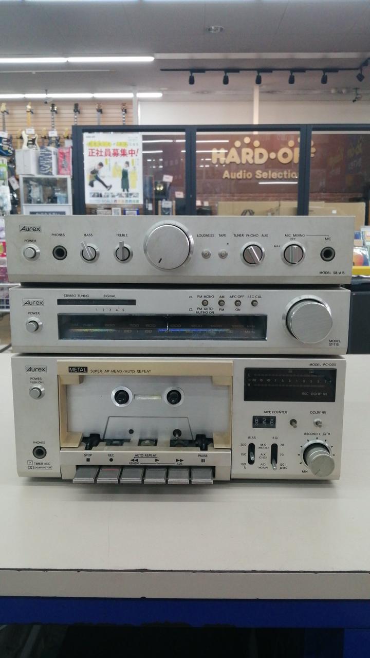 Aurex オーディオ機器 3点セット Aurex ST-335: BLUESS Laboratory