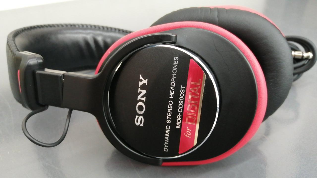 SONY ヘッドホン　SONY MDR-CD900ST 傷あり SONY『MDR-CD900ST』自分で分解して修理・メンテナンス！いくら