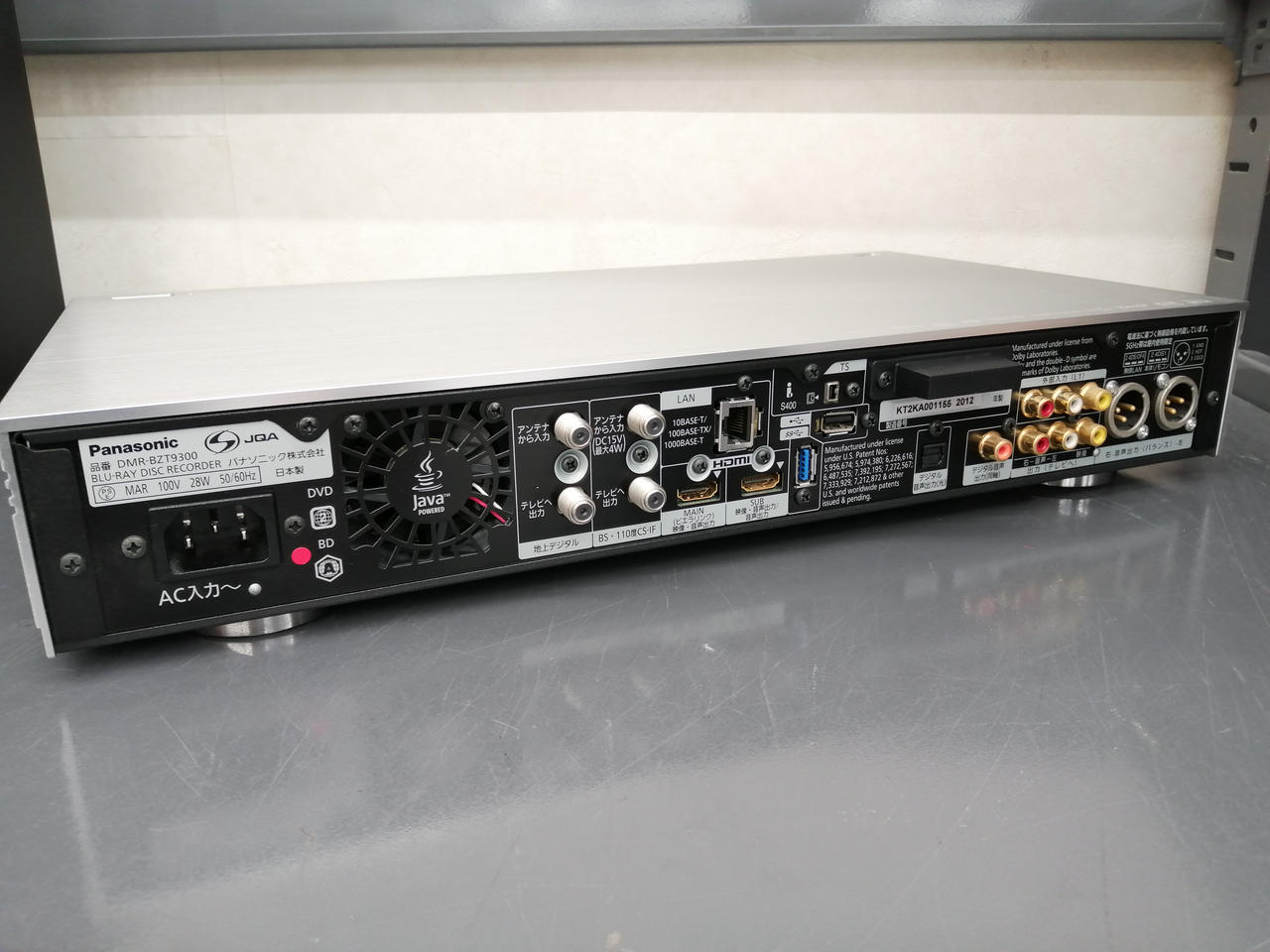 Panasonic ブルーレイレコーダー DMR-BZT600-K Panasonic ブルーレイ DIGA DMR-BZT600 パナソニック DIGA DMR-BZT600