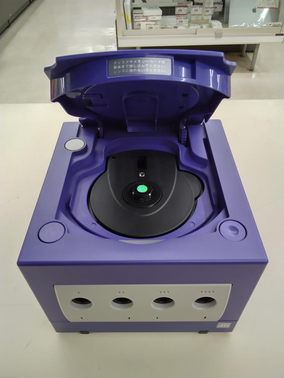 任天堂　キューブ 任天堂 ゲームキューブ 本体のみ バイオレット 0611_1002 - メルカリ