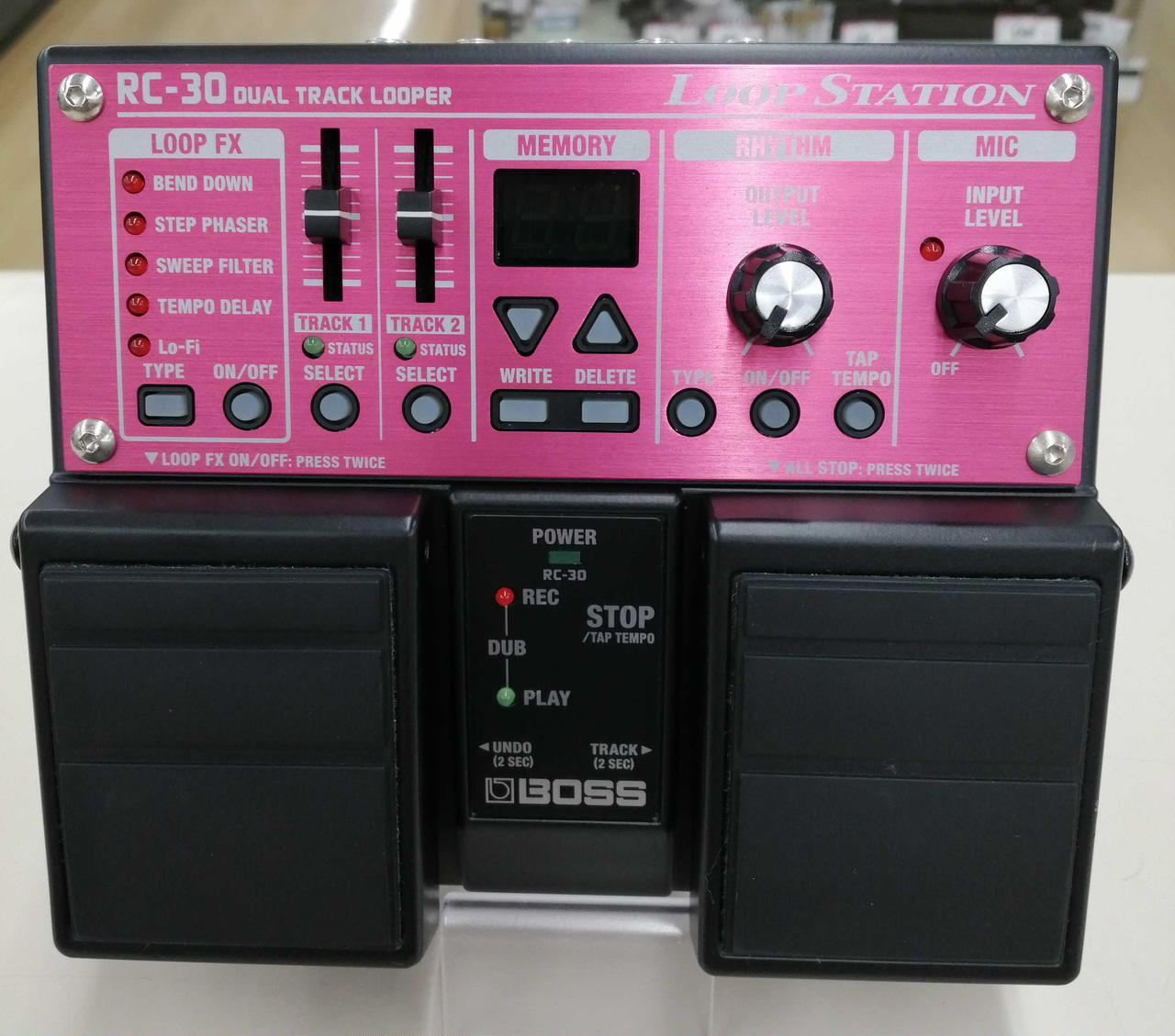 BOSS RC-30 美品 箱・保証書・説明書付 楽天市場】送料無料 スチール製 宅配ボックス 宅配BOX 2段