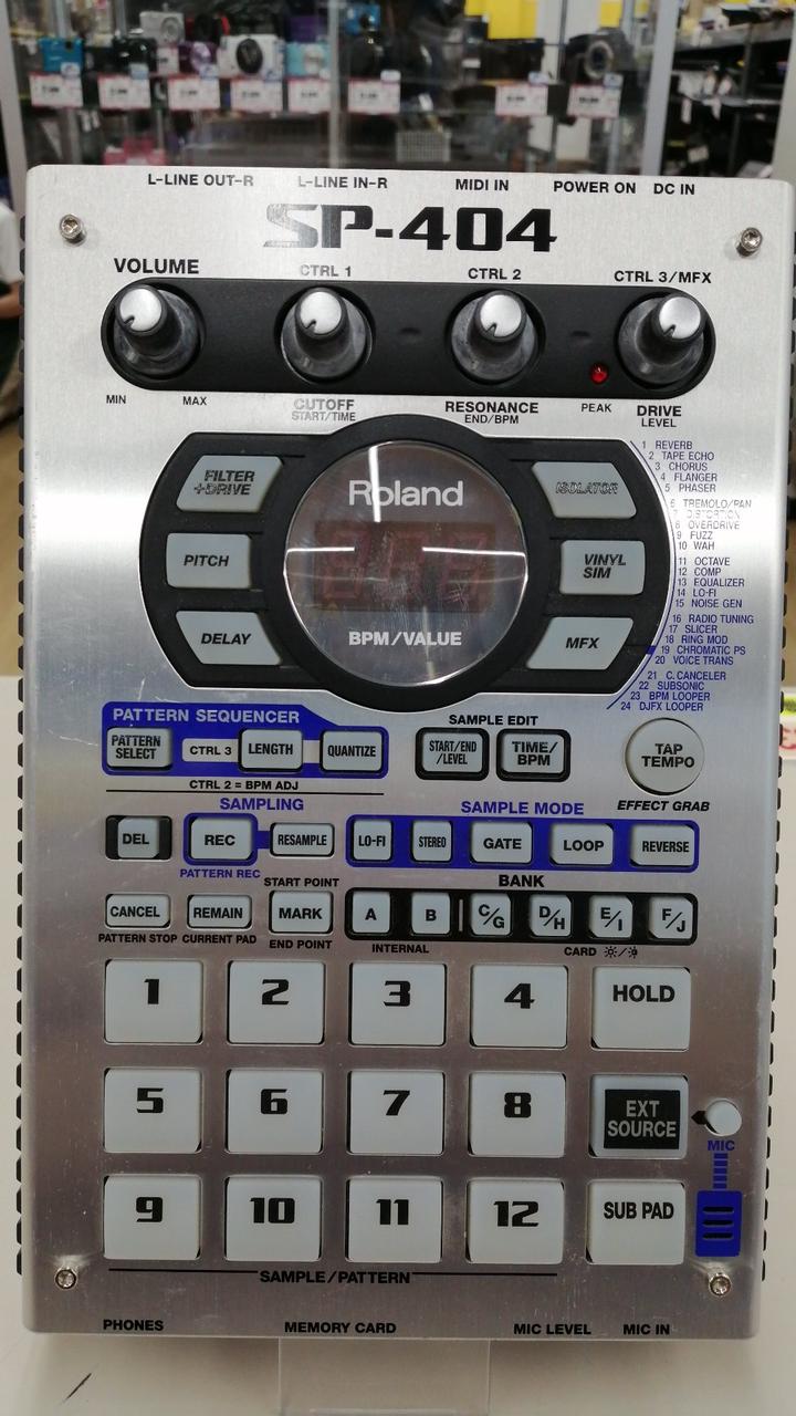 Roland SP-404 ポータブルパワーサンプラー Roland - SP-404 | Sampling Workstation