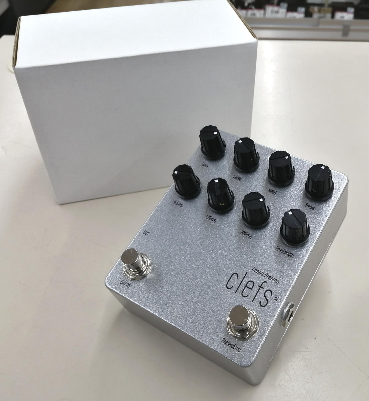 clefs crossstrain ベース用オーバードライブ プリアンプ ベース