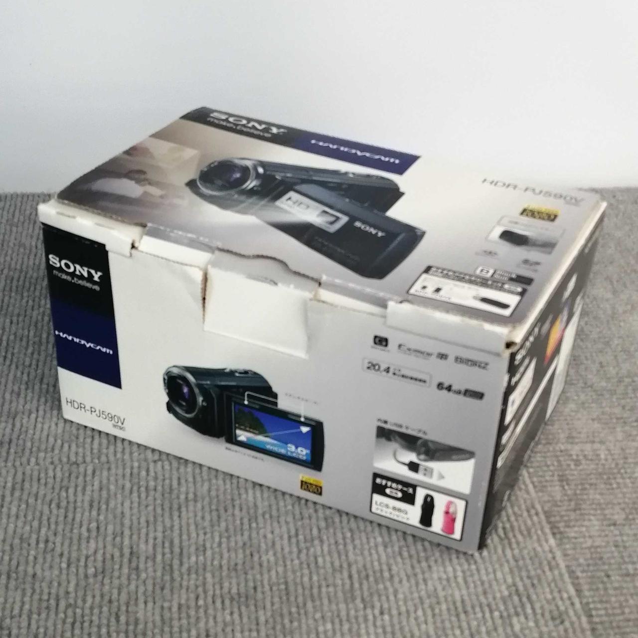 SONY HDR-PJ590V　プロジェクター内蔵 ●毎日100円お値引き中● Amazon.co.jp: SONY HDビデオカメラ Handycam HDR-PJ590V