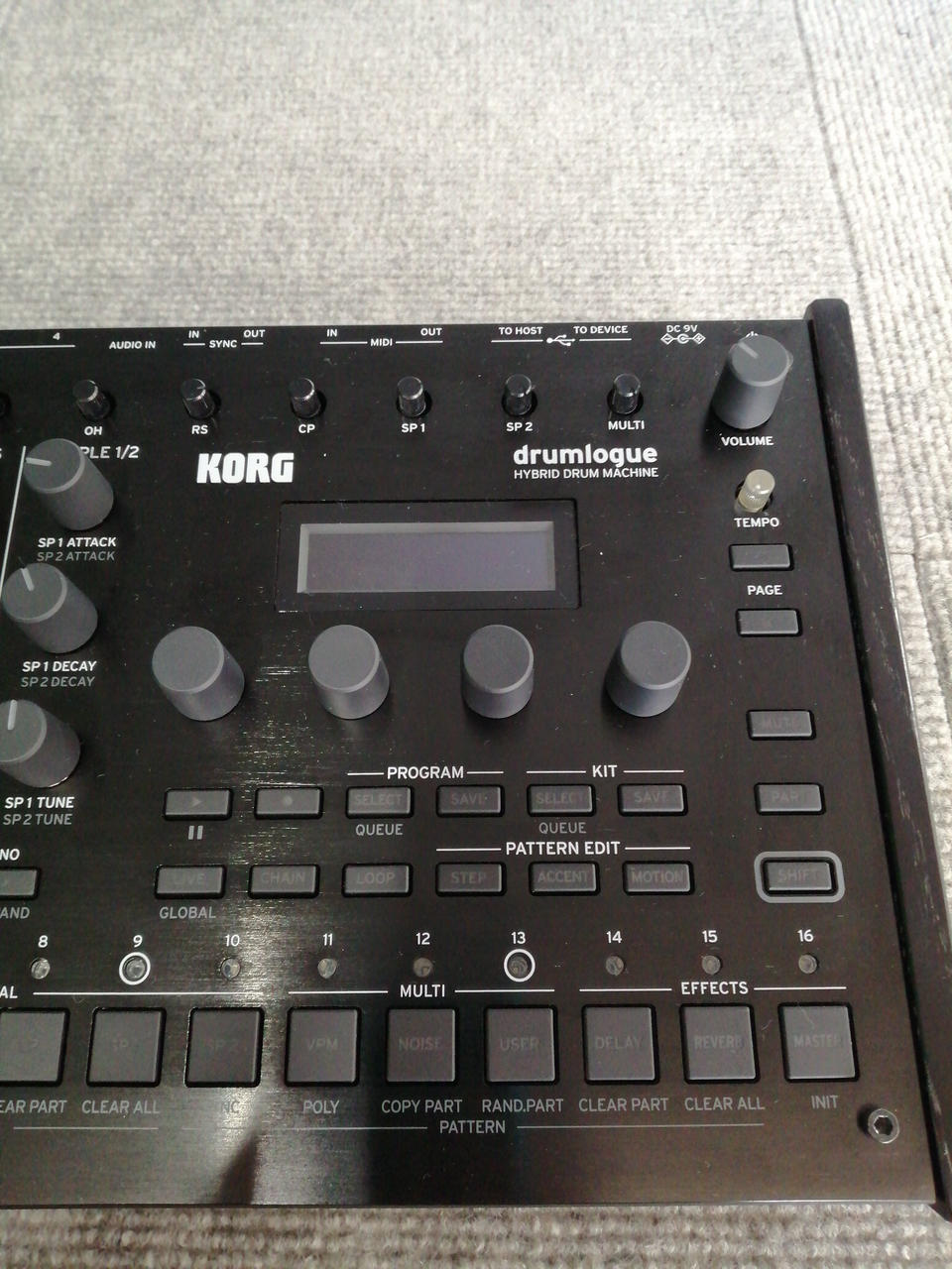 【中古】KORG Drumlogue ハイブリッドドラムマシン KORG / drumlogue リズムマシン 中古美品!