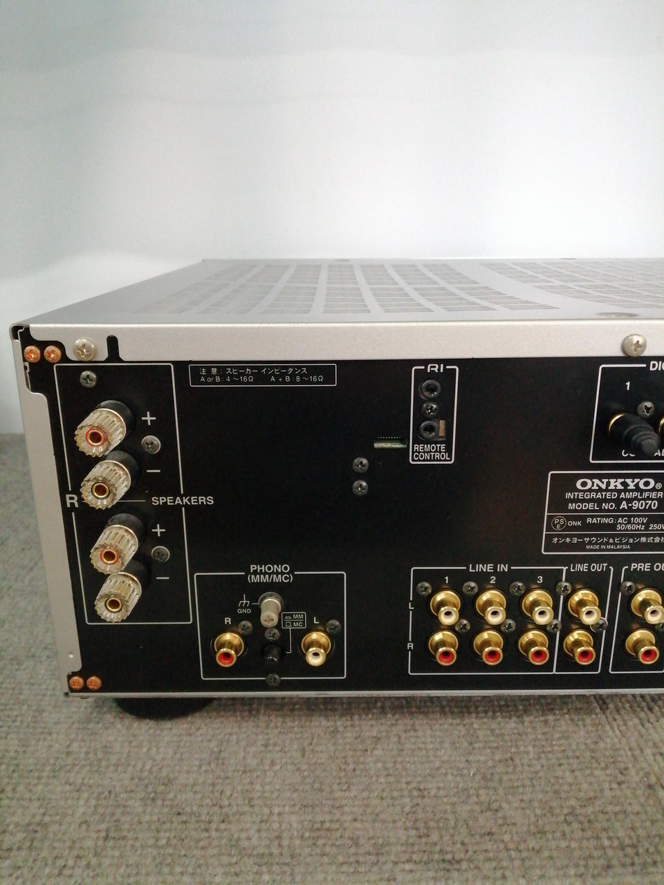 ONKYO A-4400 プリメインアンプ ONKYO Onkyo A-4400 1978年製 オンキョー マイクミキシング