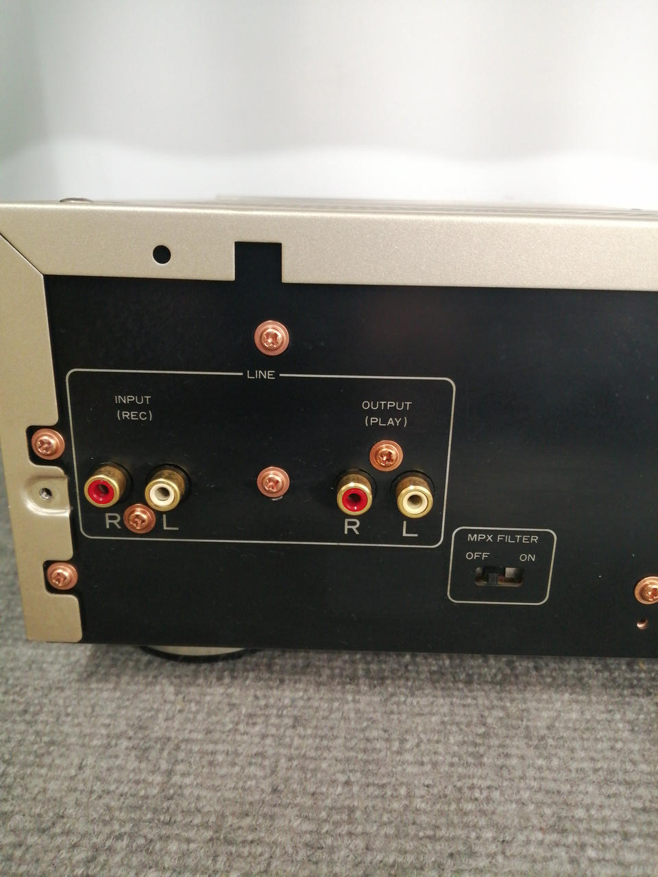 Pioneer CD・MD・カセットデッキ ブラック 希少品 昭和レトロ pioneerパイオニア ステレオカセットデッキ