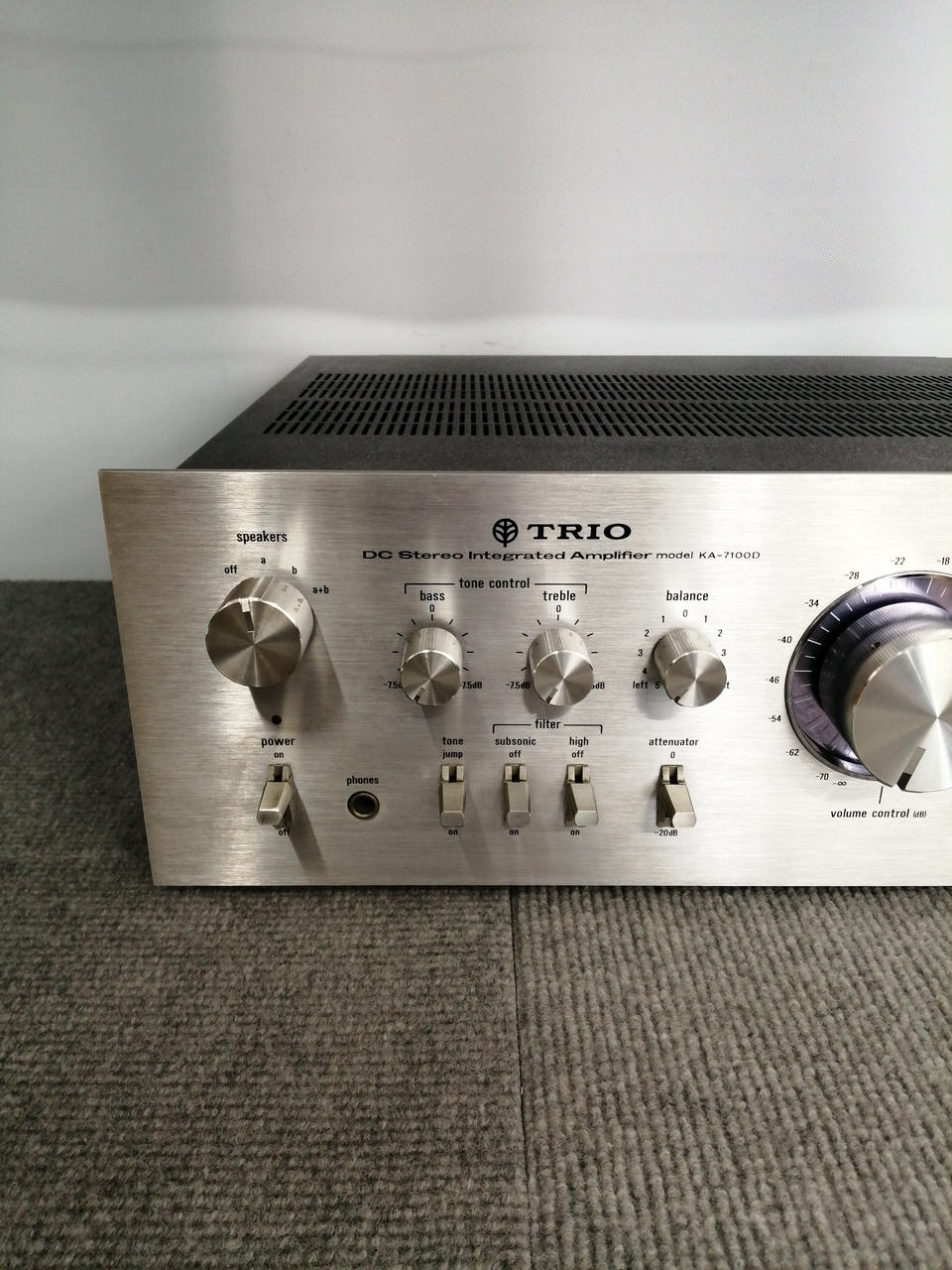 TRIO KA-7100D トリオプリメインアンプ 70年代　国産 トリオ(TRIO)|プリメインアンプ|HARDOFFオフモール（オフモ